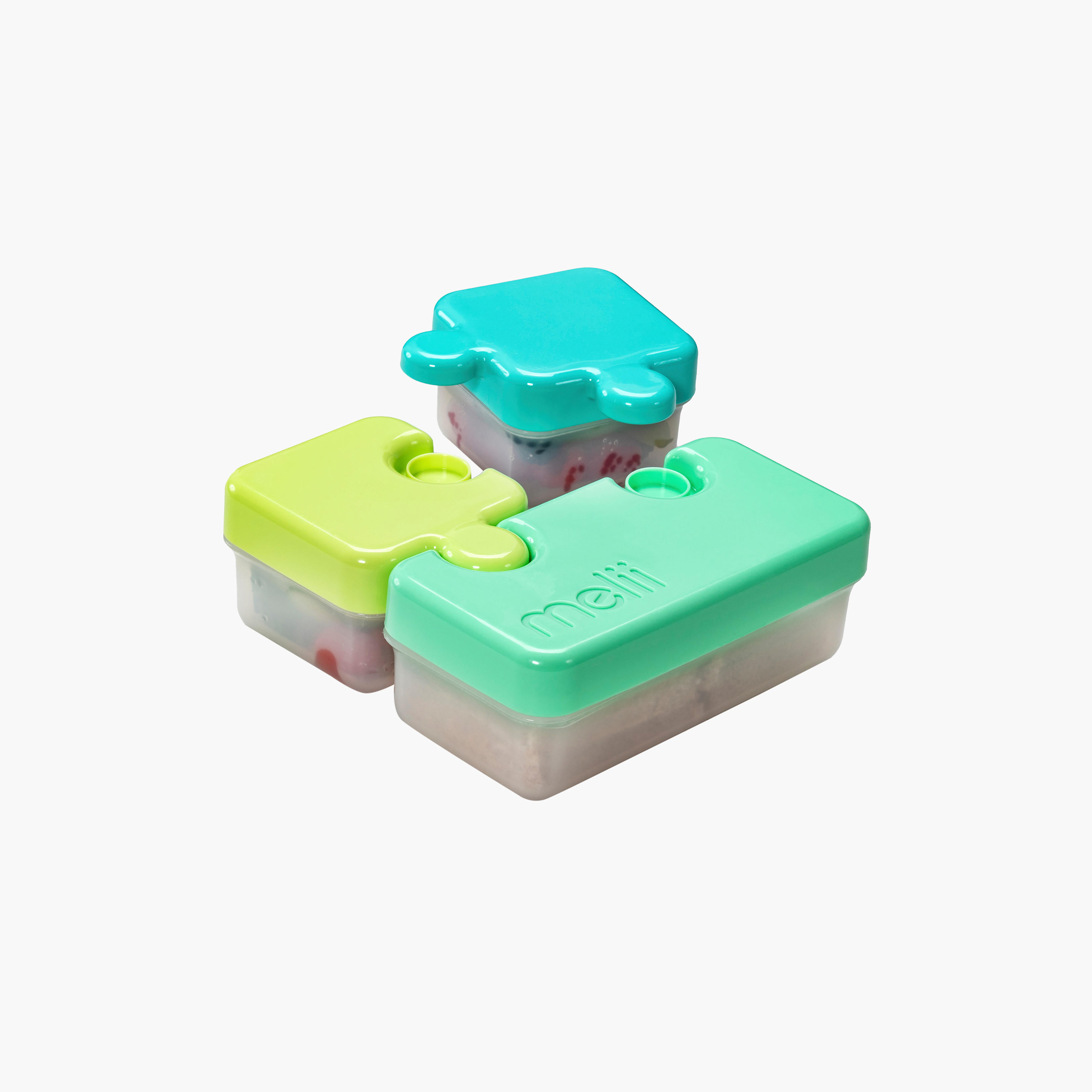 Melii 3-Piece Puzzle Shape Bento Box Set-baby-feeding-mealtimeessentials-image-2