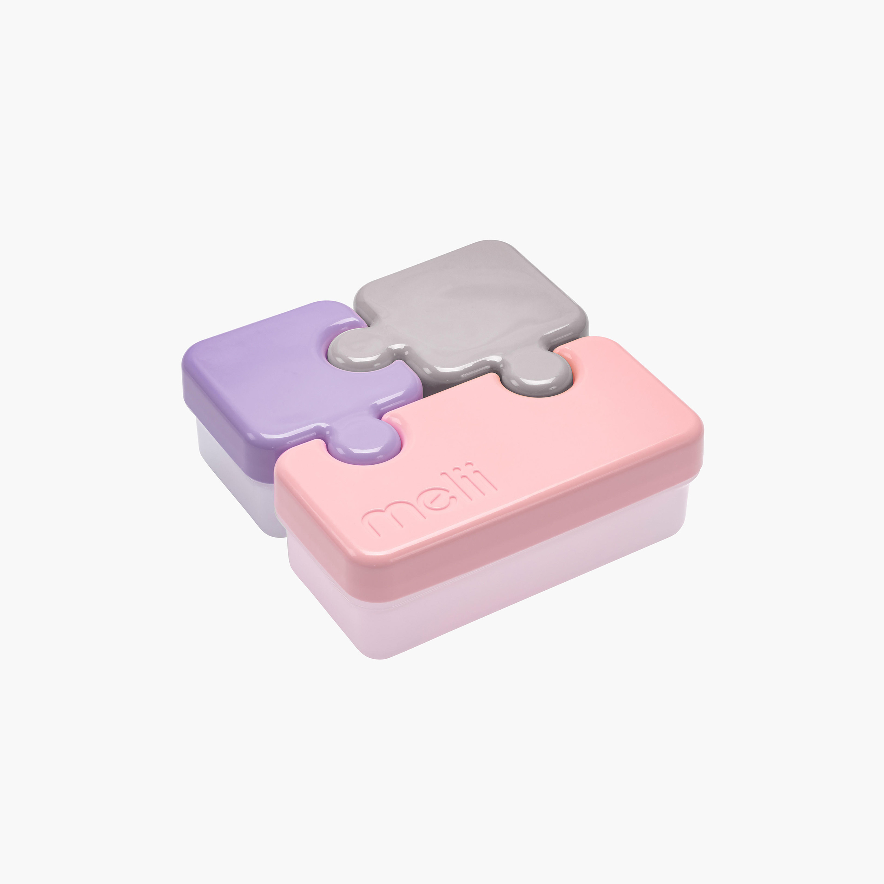 Melii 3-Piece Puzzle Shape Bento Box Set-baby-feeding-mealtimeessentials-image-1