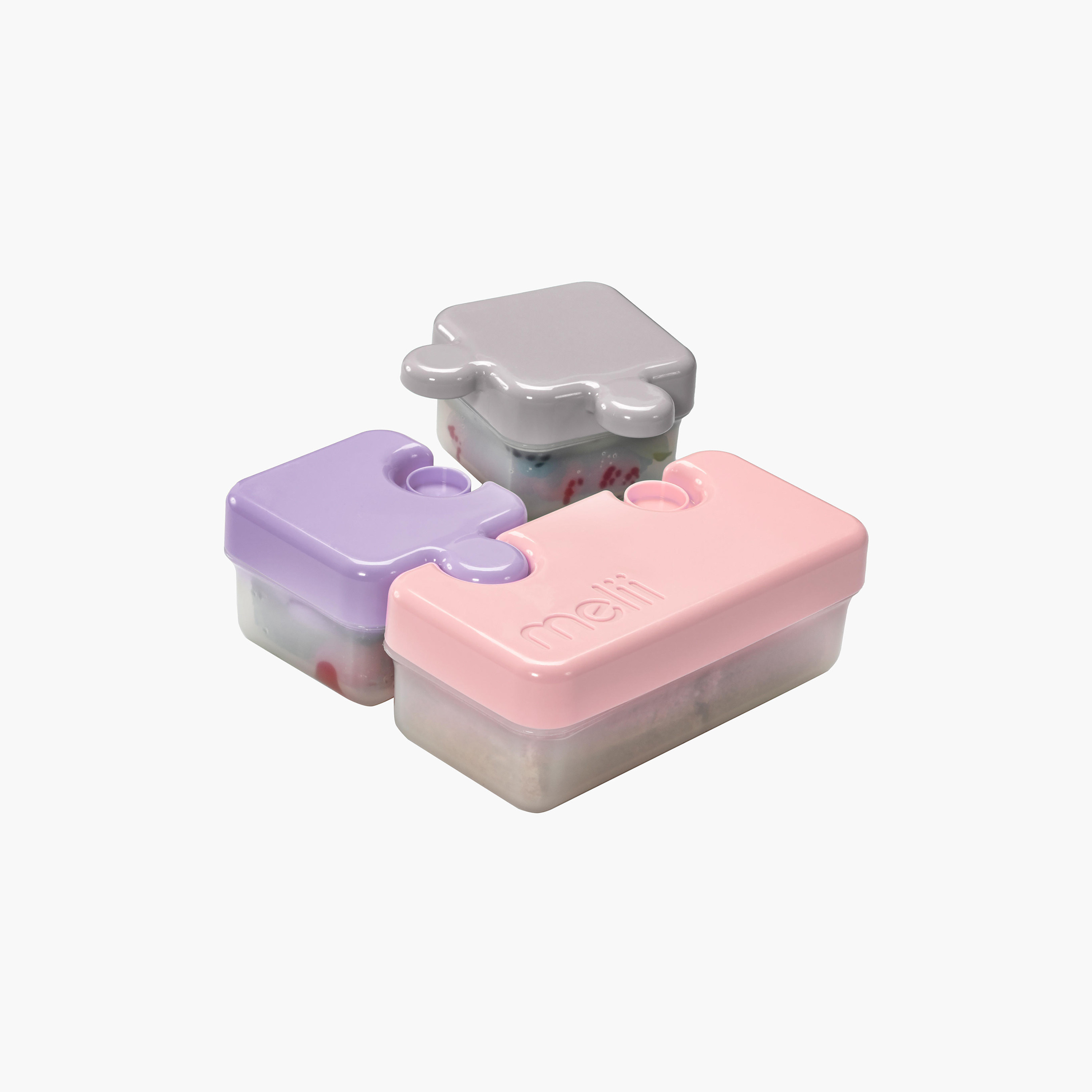 Melii 3-Piece Puzzle Shape Bento Box Set-baby-feeding-mealtimeessentials-image-2