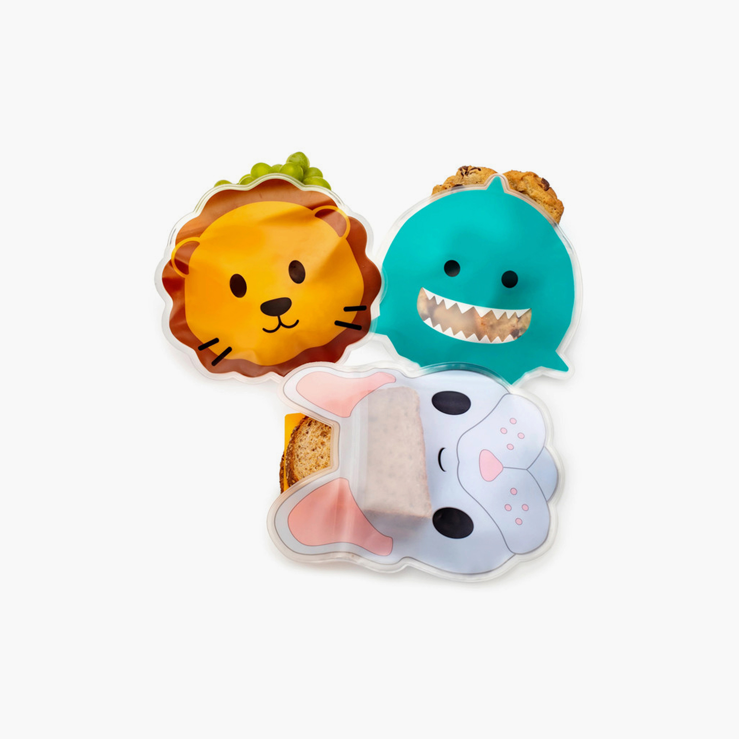 أكياس الوجبات الخفيفة القابلة لإعادة الاستخدام  6 قطع مع إغلاق بسحاب من ميلي-baby-feeding-mealtimeessentials-image-2