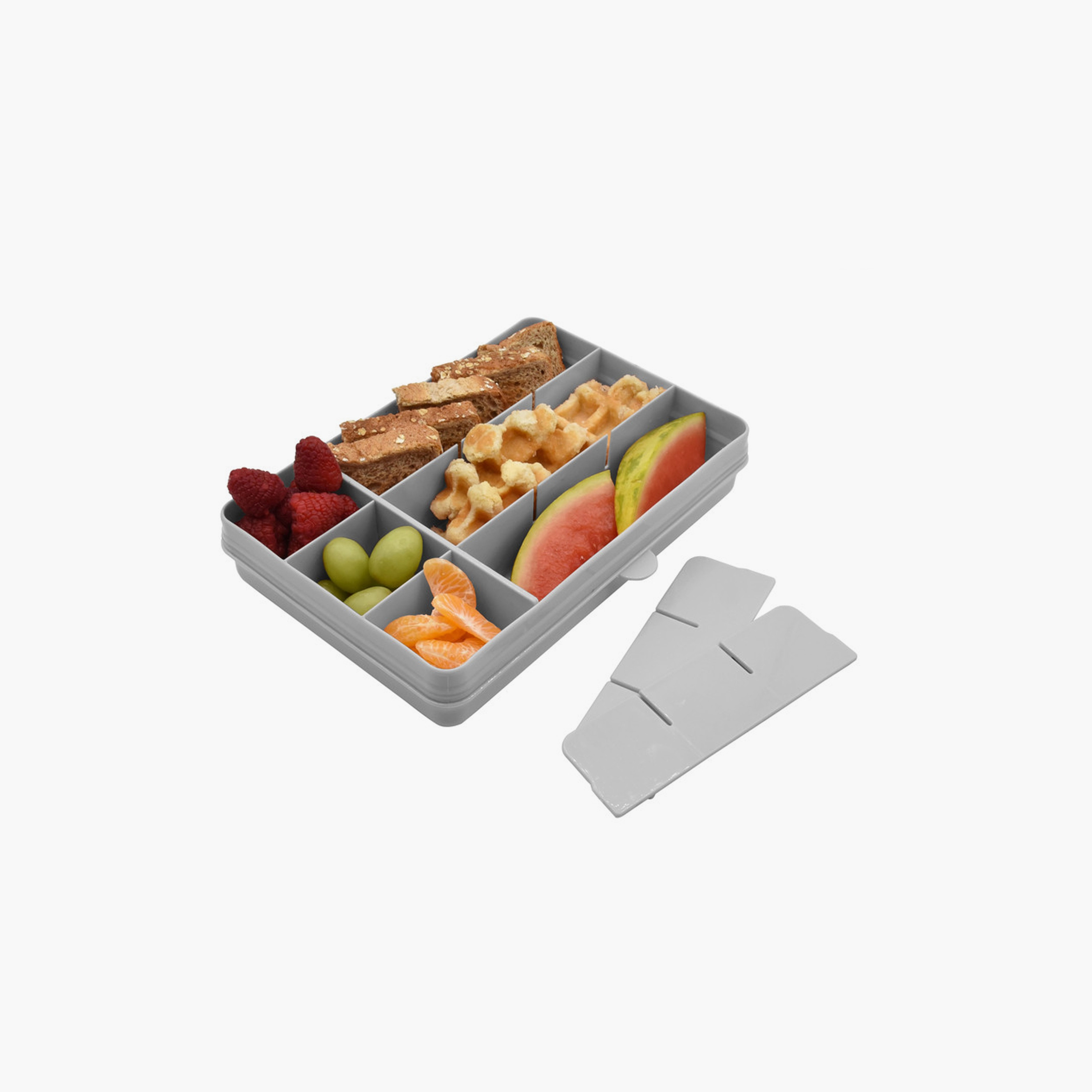 صندوق وجبات خفيفة 12 حجرة وخالي من مادة BPA  من ميلي-baby-feeding-mealtimeessentials-image-19