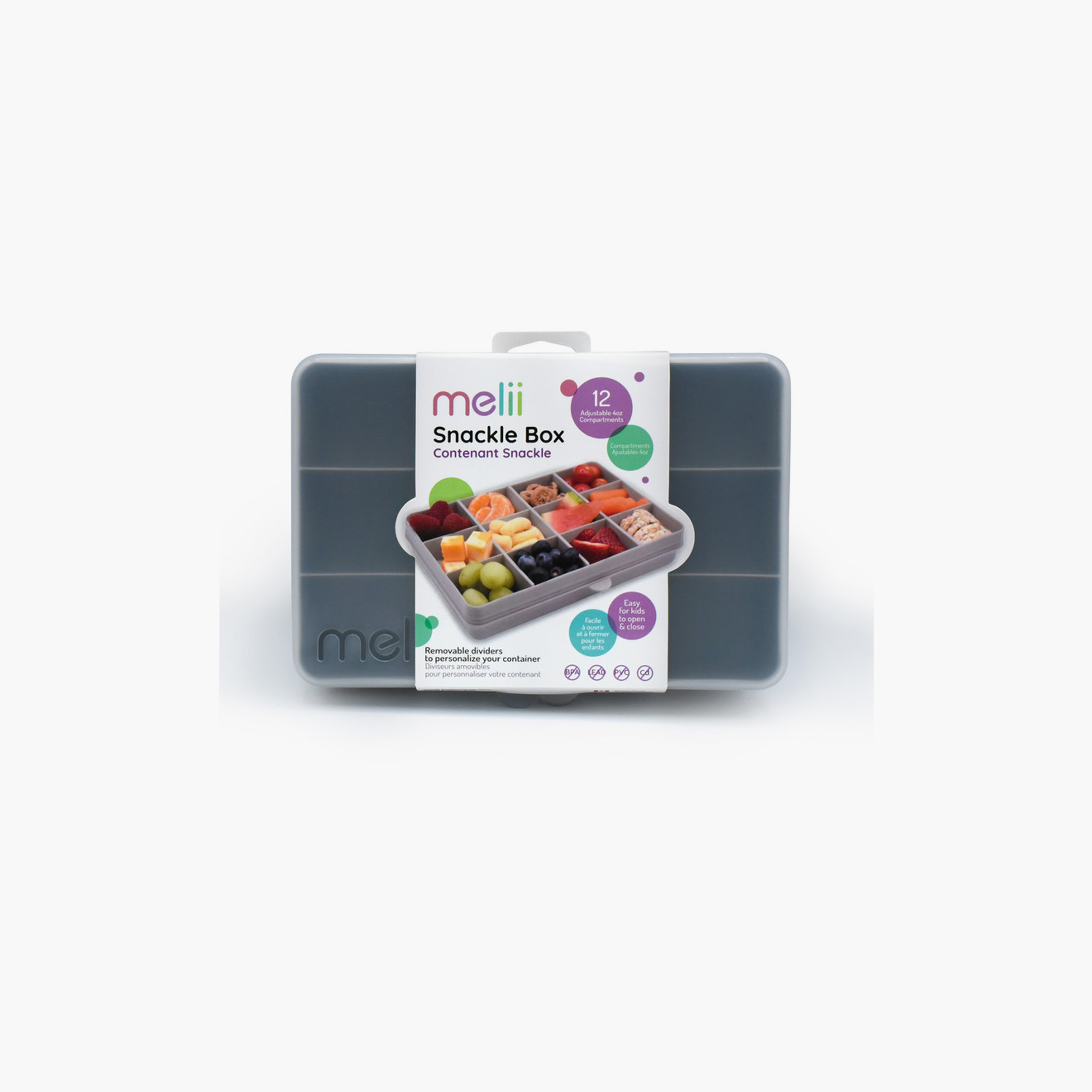 صندوق وجبات خفيفة 12 حجرة وخالي من مادة BPA  من ميلي-baby-feeding-mealtimeessentials-image-7