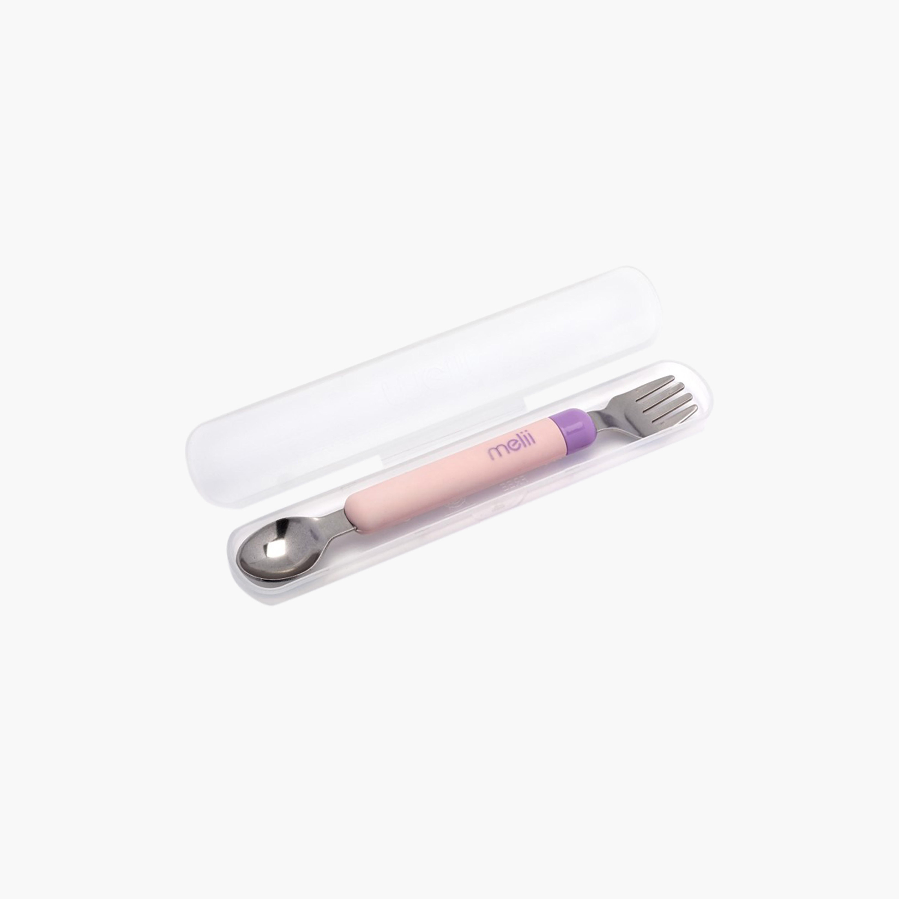 ملعقة وشوكة قابلين للفصل مع شنطة حمل من ميلي-baby-feeding-mealtimeessentials-image-5