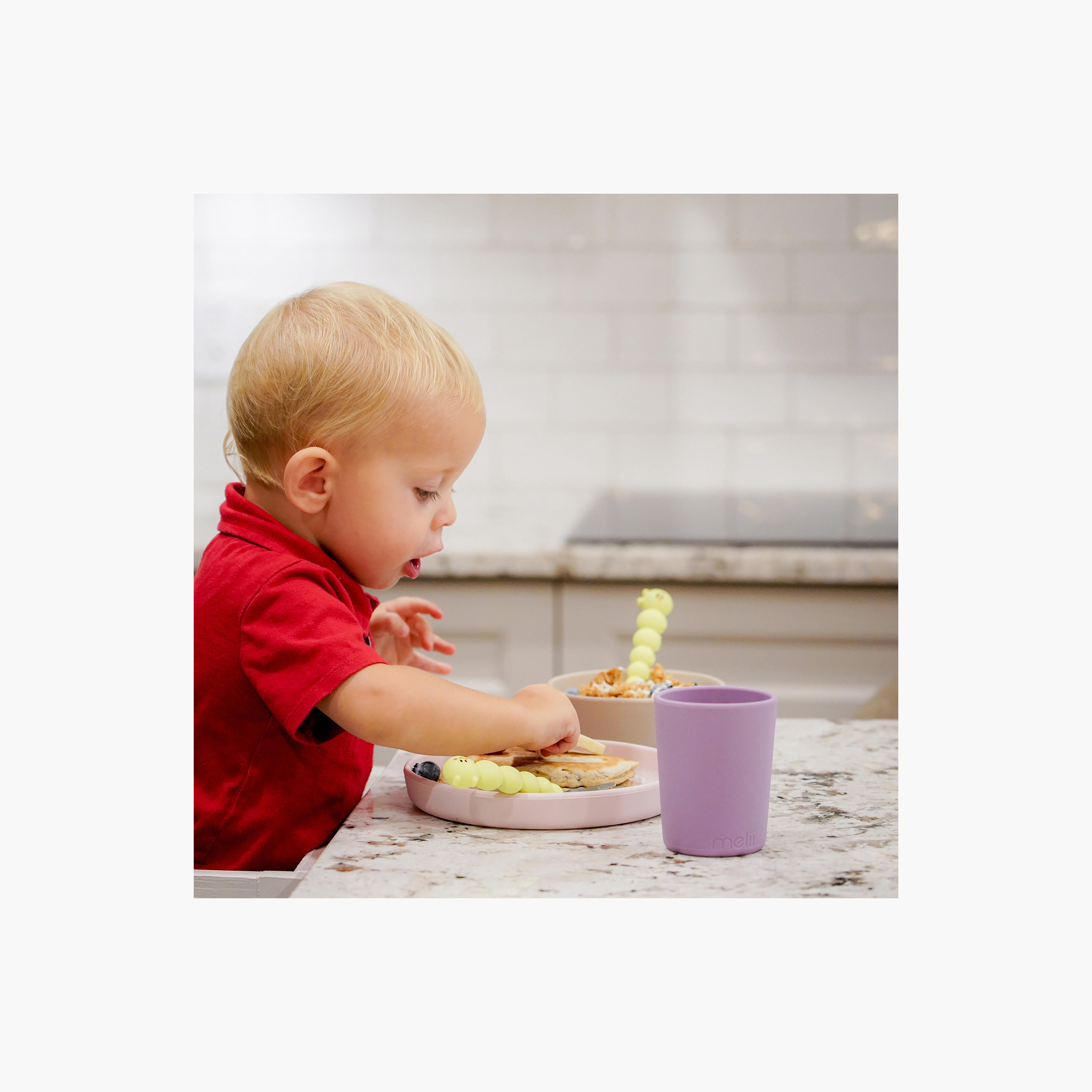 Melii Silicone Caterpillar Spoon and Fork Set-baby-feeding-mealtimeessentials-image-6