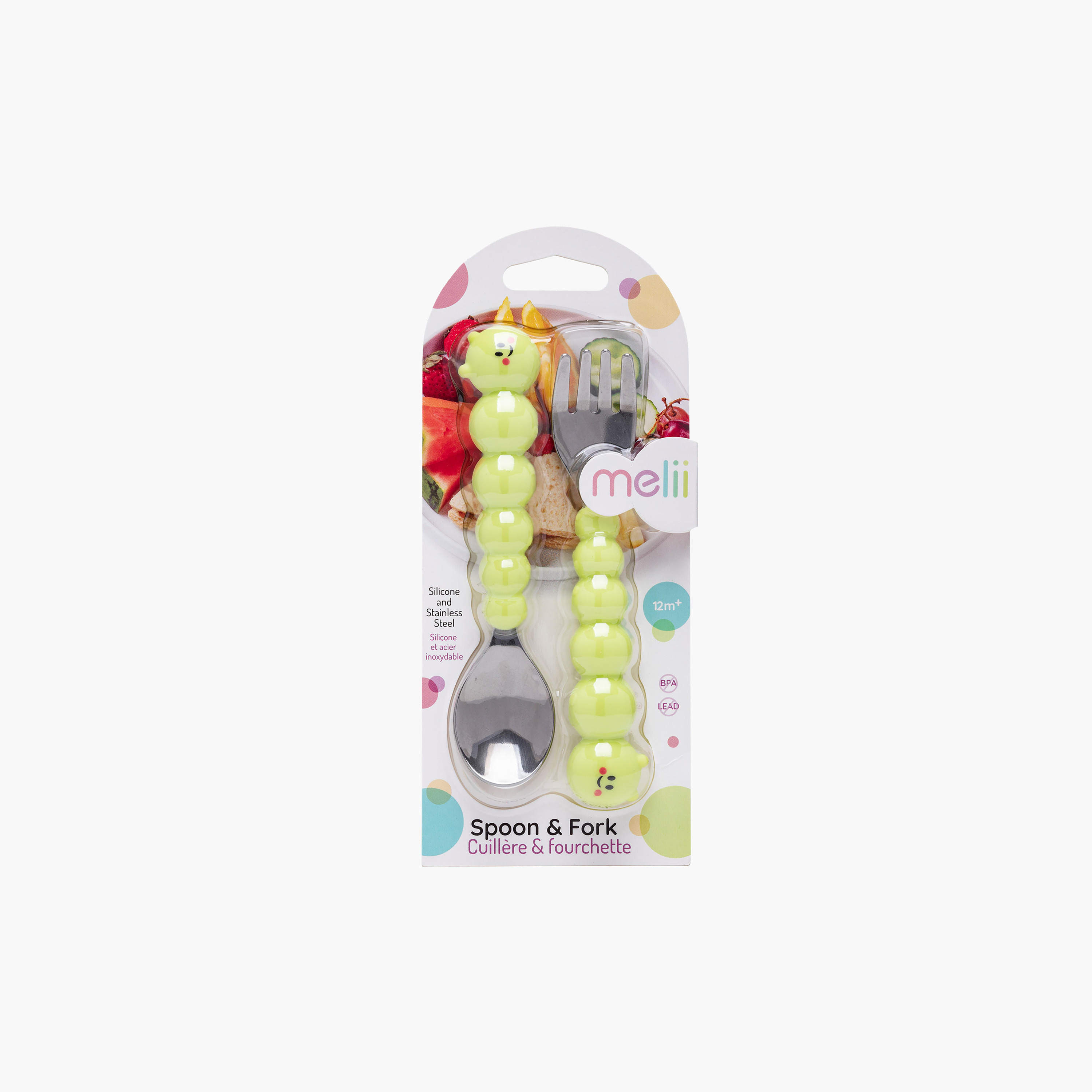 طقم ملعقة وشوكة يرقة سيليكون من ميلي-baby-feeding-mealtimeessentials-image-7