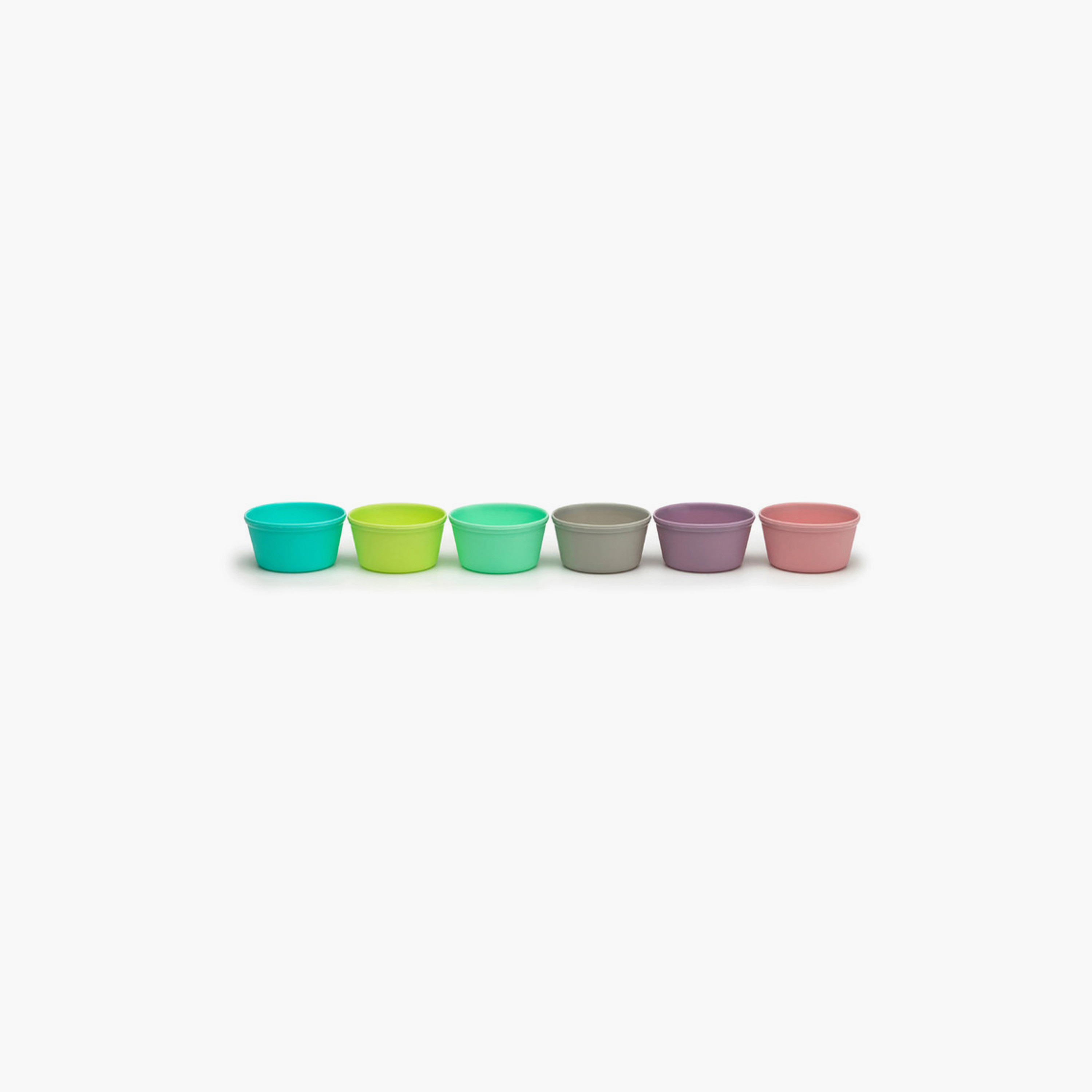 Melii 6-Piece Rainbow Silicone Food Cups - 2.8oz-baby-feeding-mealtimeessentials-image-2