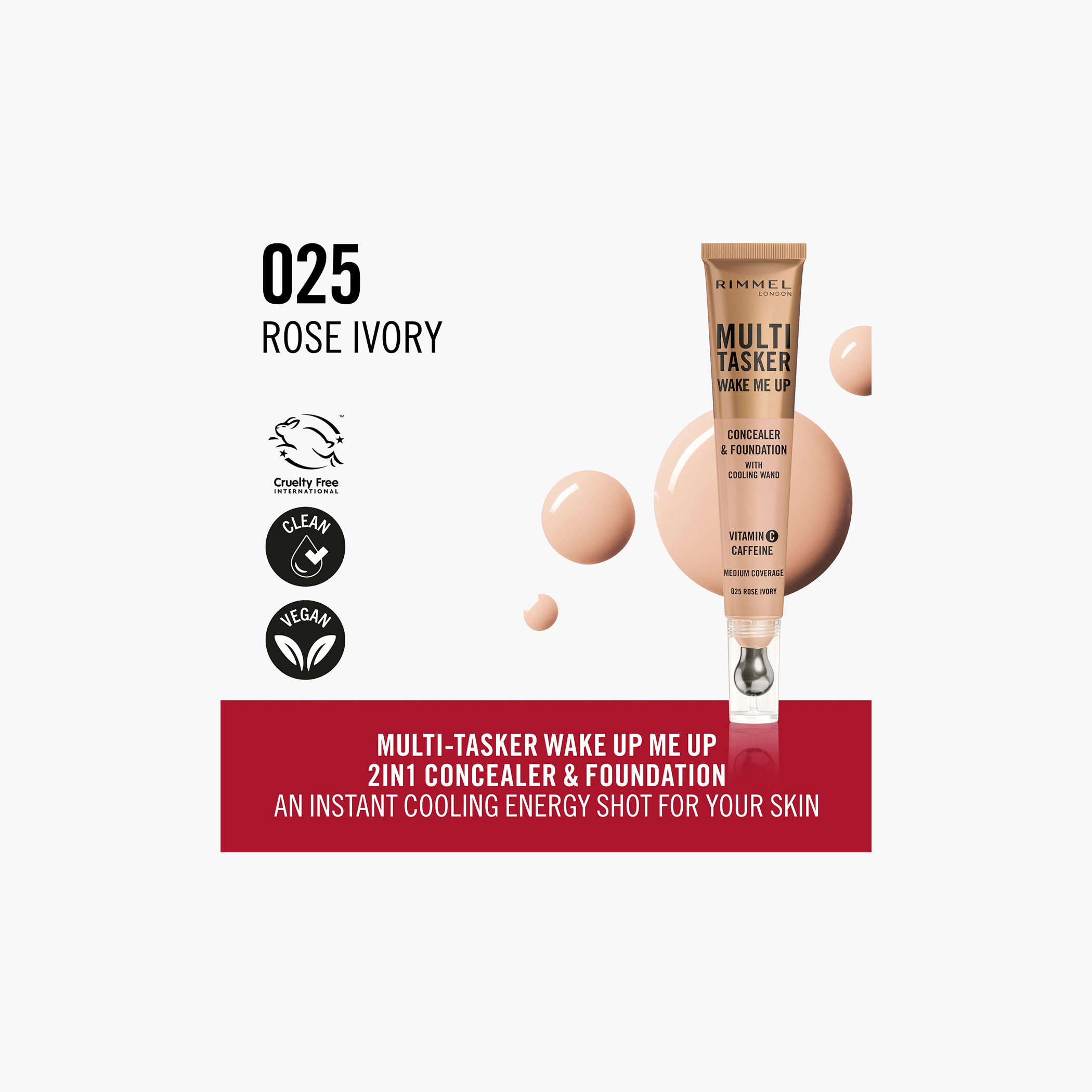 كريم أساس وكونسيلر ويك مي أب من ريميل - 20 مل-beautyandpersonalcare-makeup-face-foundations-image-42