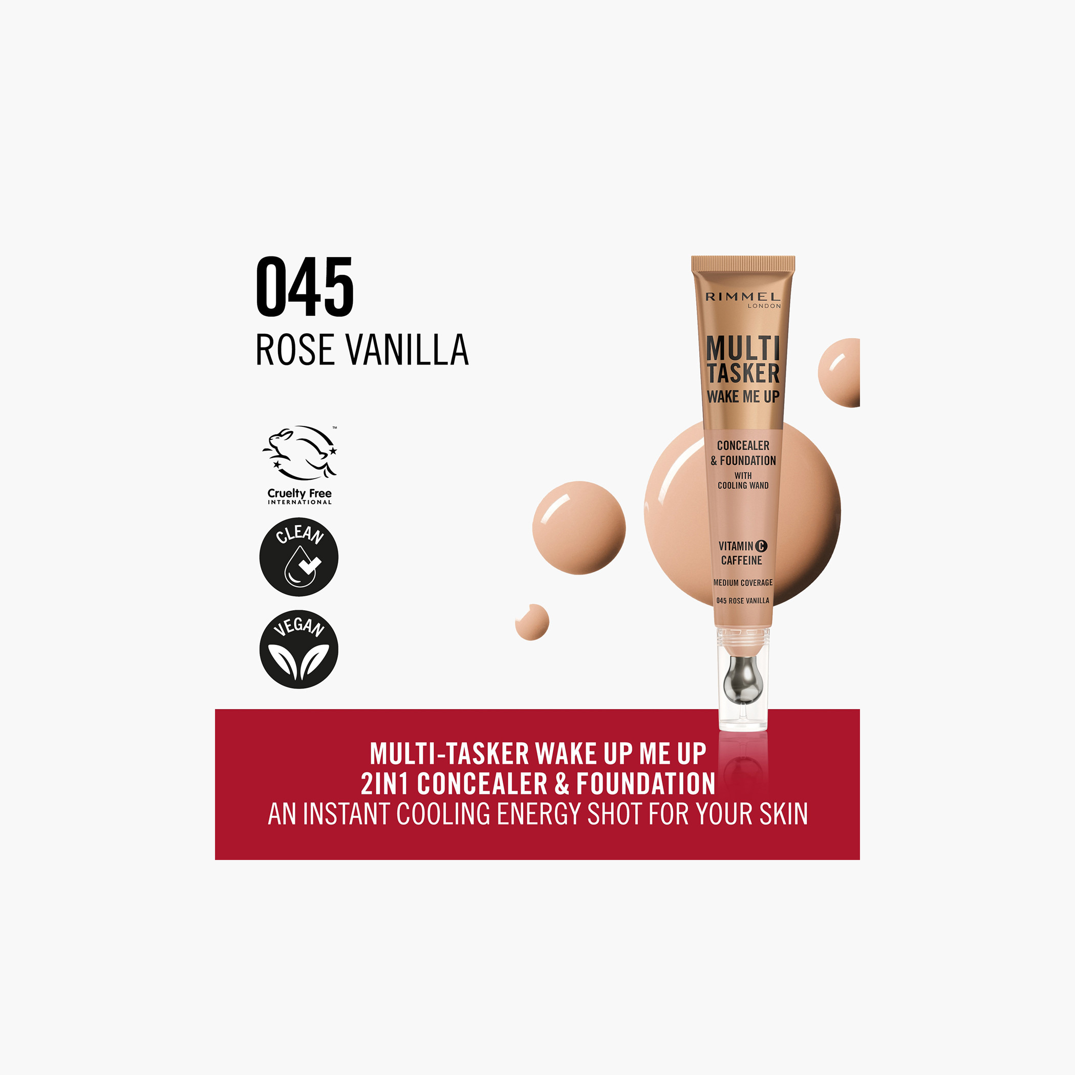 كريم أساس وكونسيلر ويك مي أب من ريميل - 20 مل-beautyandpersonalcare-makeup-face-foundations-image-2