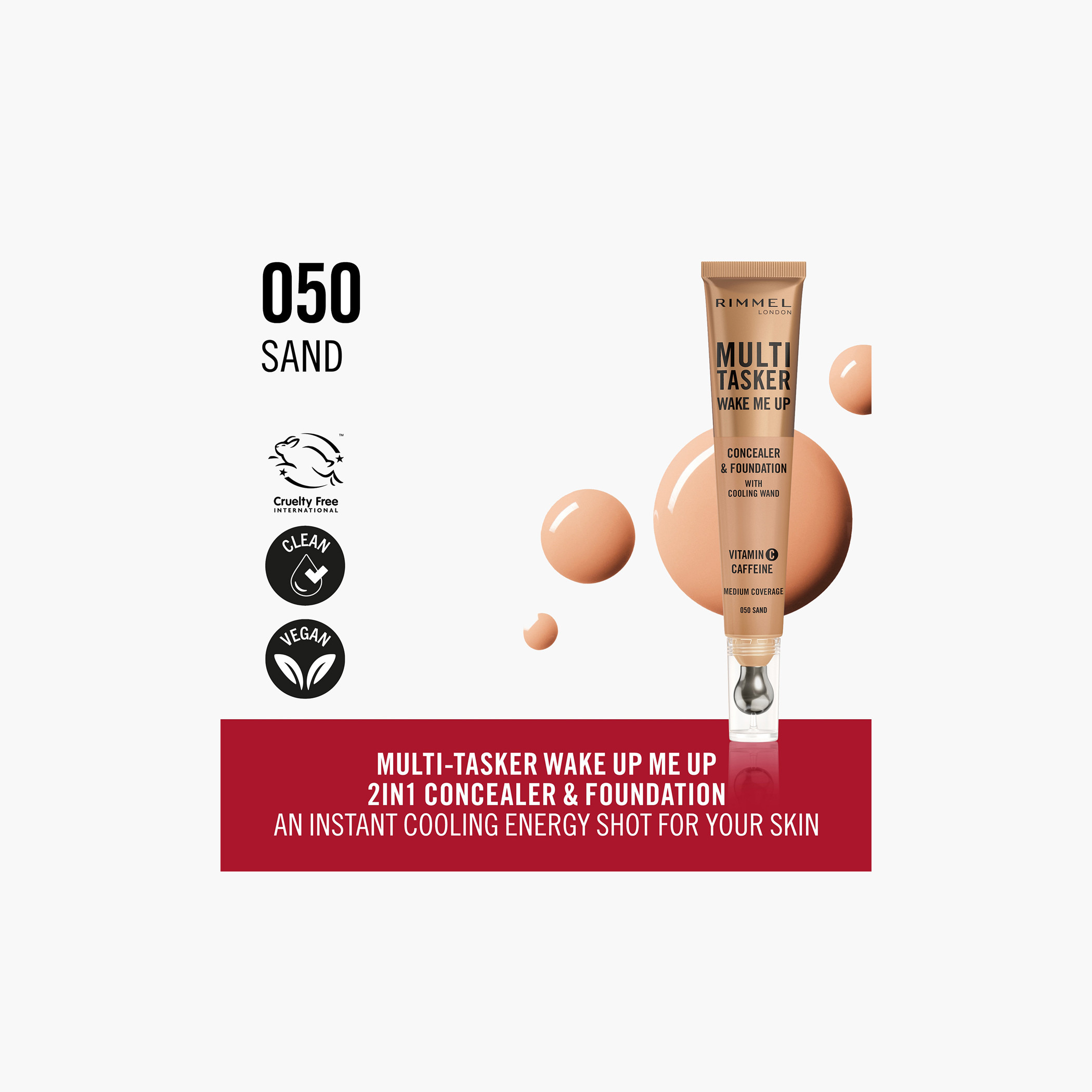 كريم أساس وكونسيلر ويك مي أب من ريميل - 20 مل-beautyandpersonalcare-makeup-face-foundations-image-10