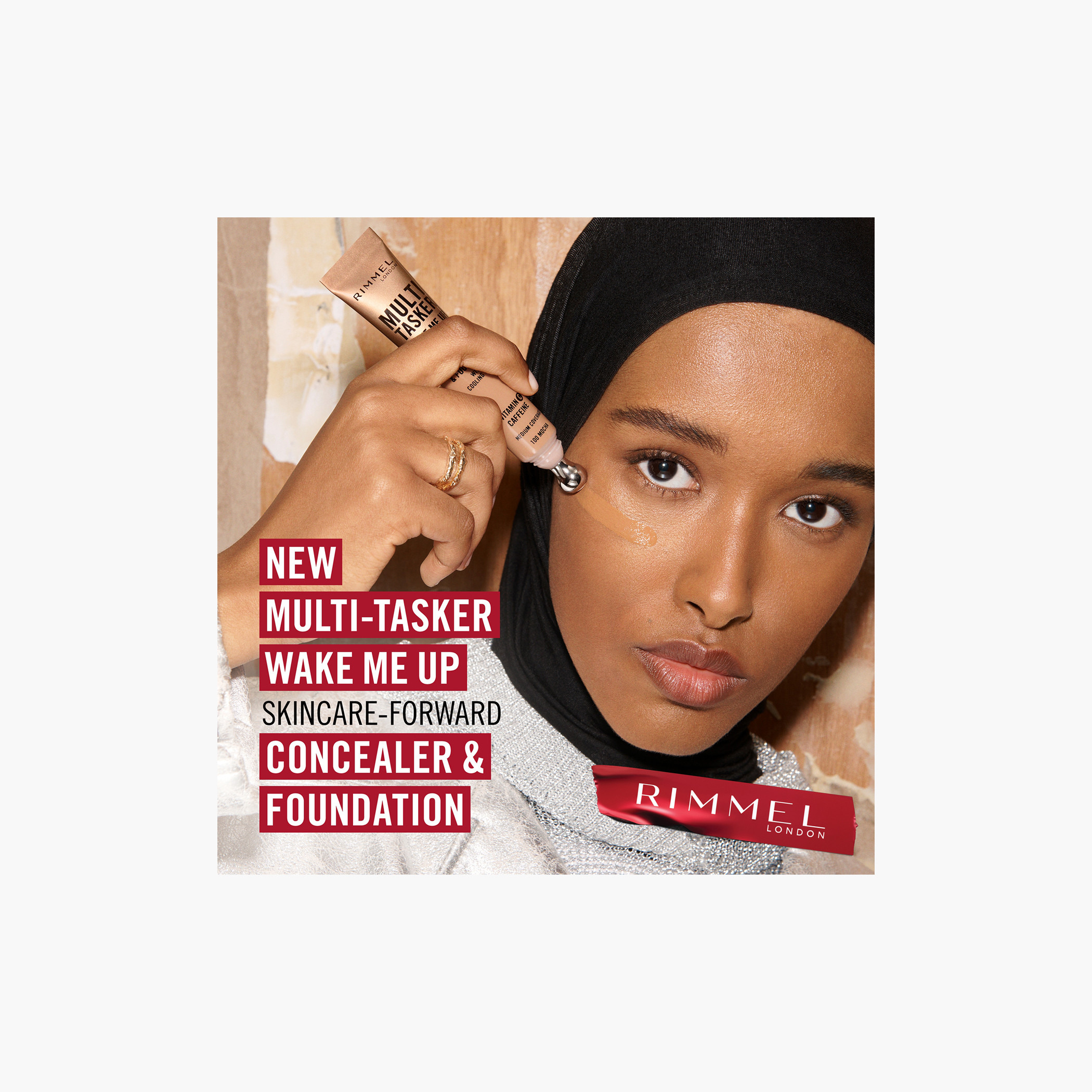 كريم أساس وكونسيلر ويك مي أب من ريميل - 20 مل-beautyandpersonalcare-makeup-face-foundations-image-12