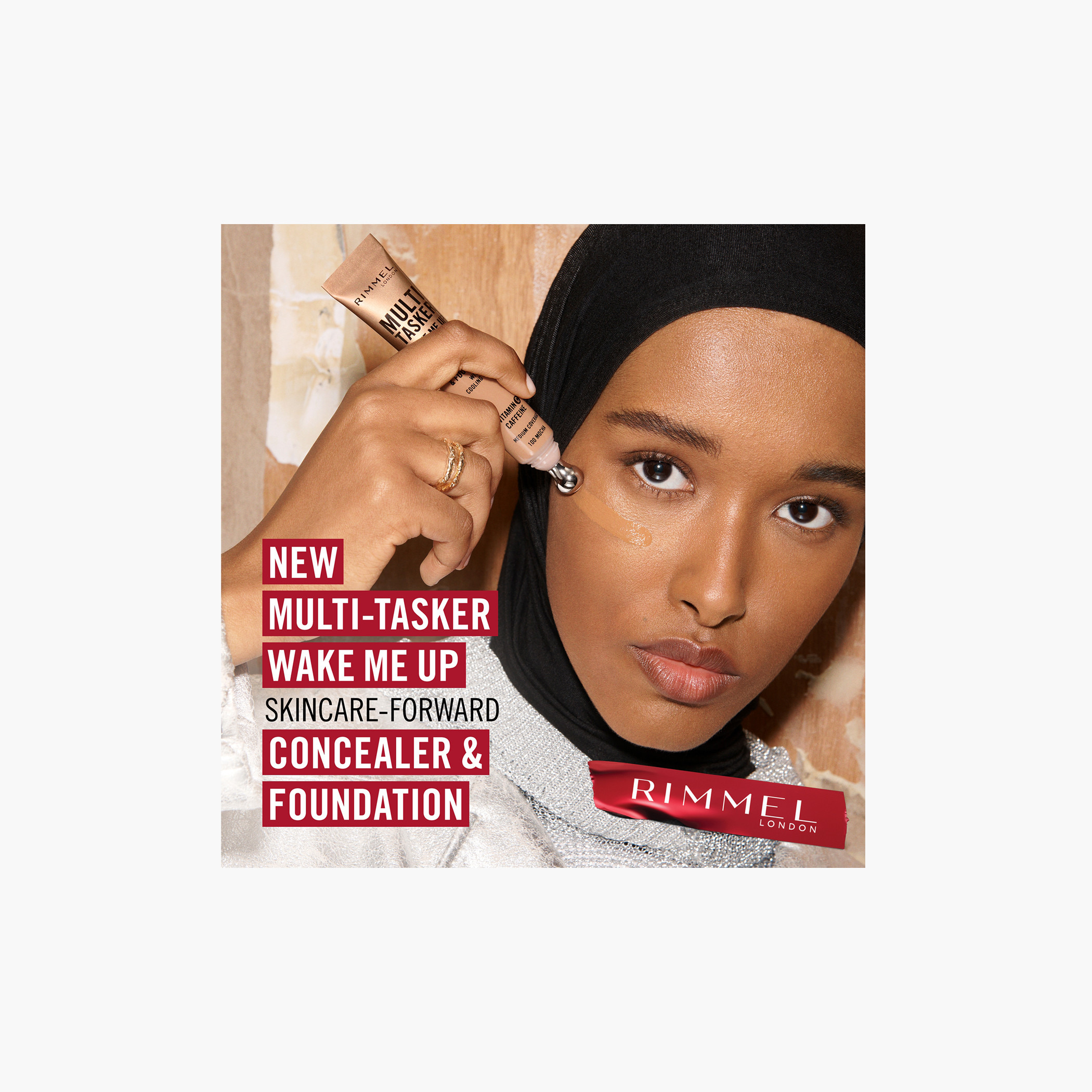 كريم أساس وكونسيلر ويك مي أب من ريميل - 20 مل-beautyandpersonalcare-makeup-face-foundations-image-76