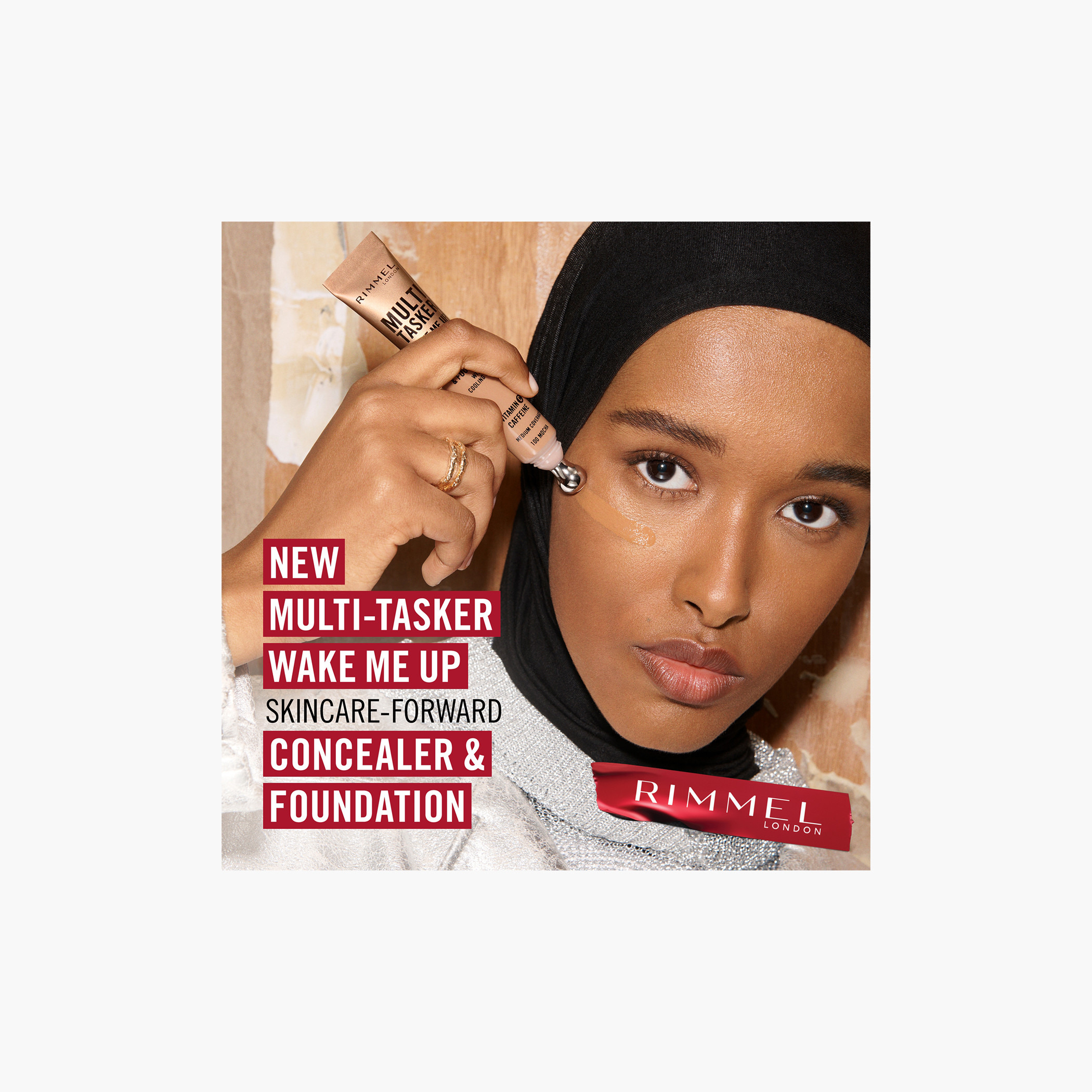 كريم أساس وكونسيلر ويك مي أب من ريميل - 20 مل-beautyandpersonalcare-makeup-face-foundations-image-68