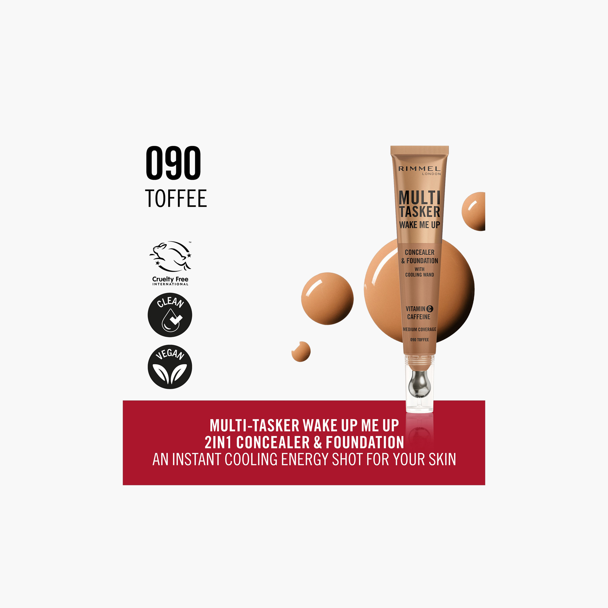 كريم أساس وكونسيلر ويك مي أب من ريميل - 20 مل-beautyandpersonalcare-makeup-face-foundations-image-58