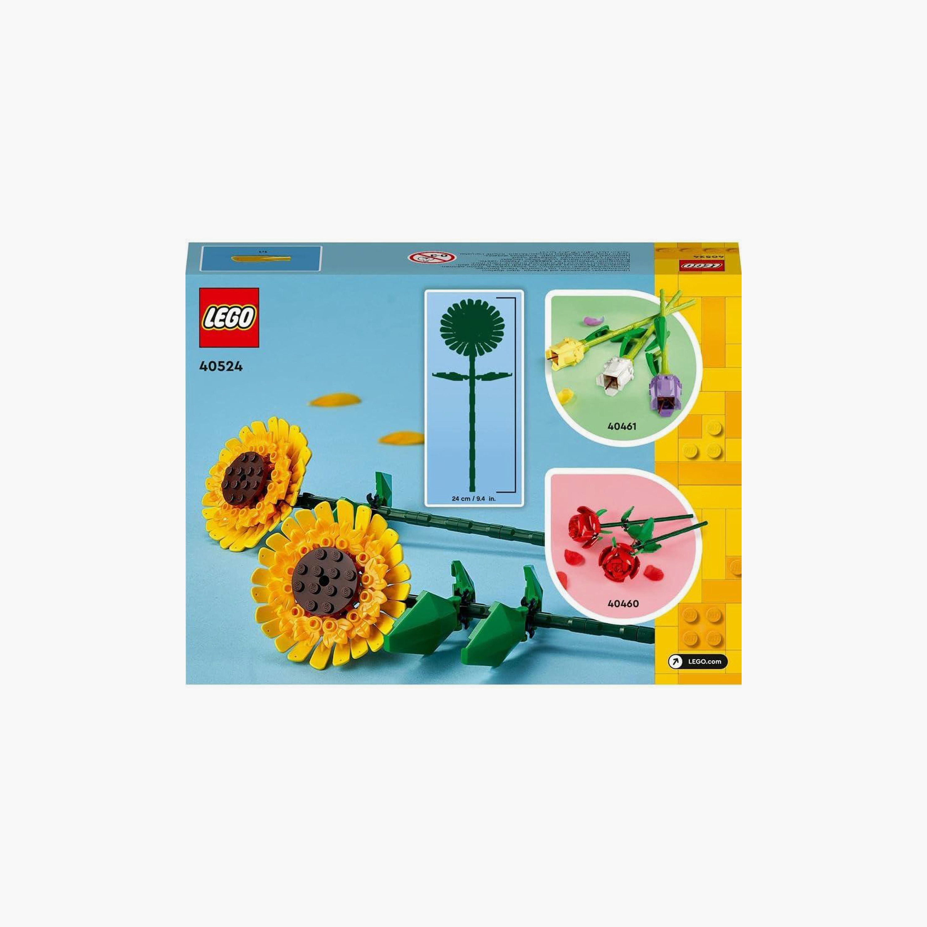 LEGO® Sunflowers 40524 Building Kit; For Ages 8+ (191 Pieces)-toys-buildingblocks-blocks-image-6