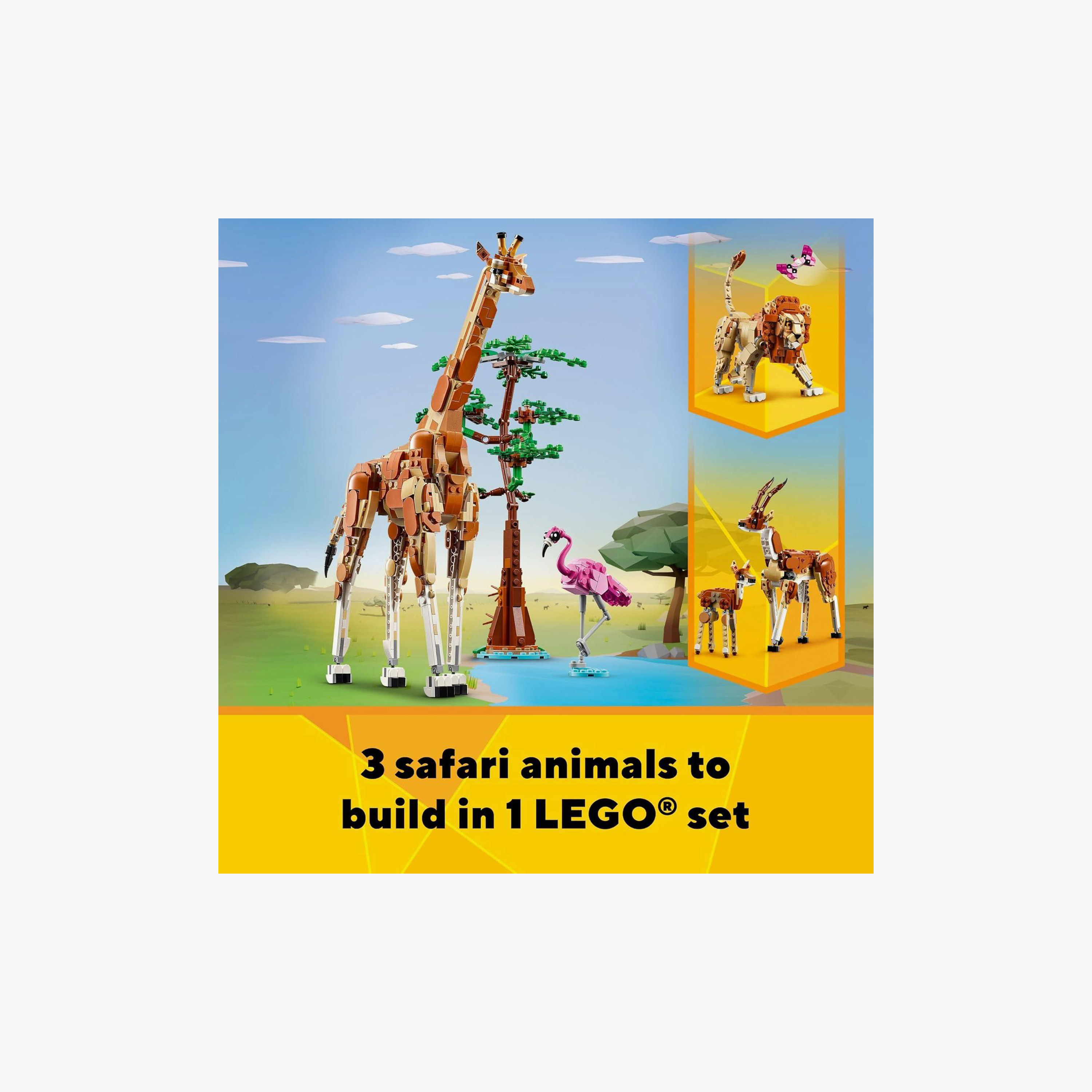 LEGO® Creator Wild Safari Animals 3in1 Set 31150-toys-buildingblocks-blocks-image-2