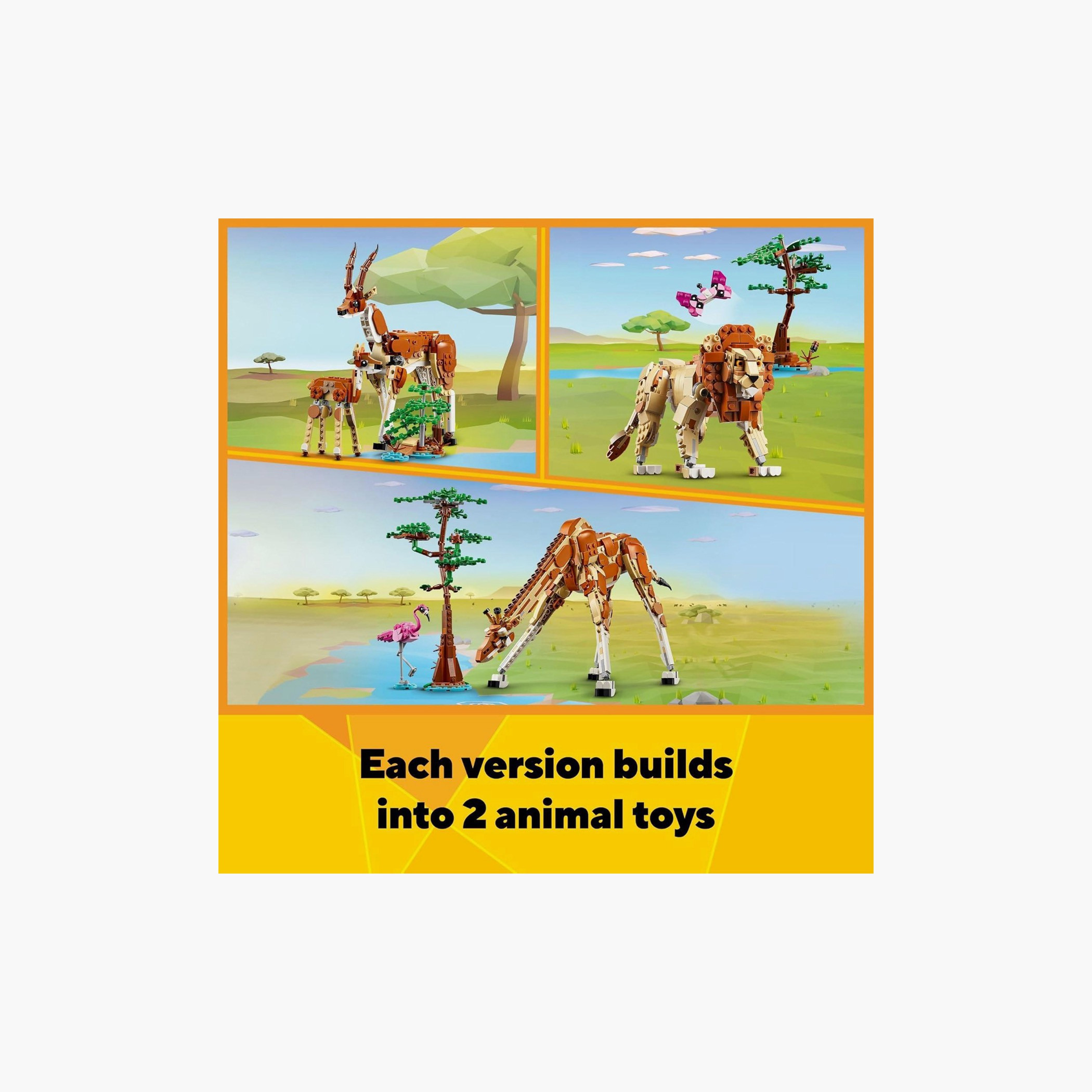 LEGO® Creator Wild Safari Animals 3in1 Set 31150-toys-buildingblocks-blocks-image-5