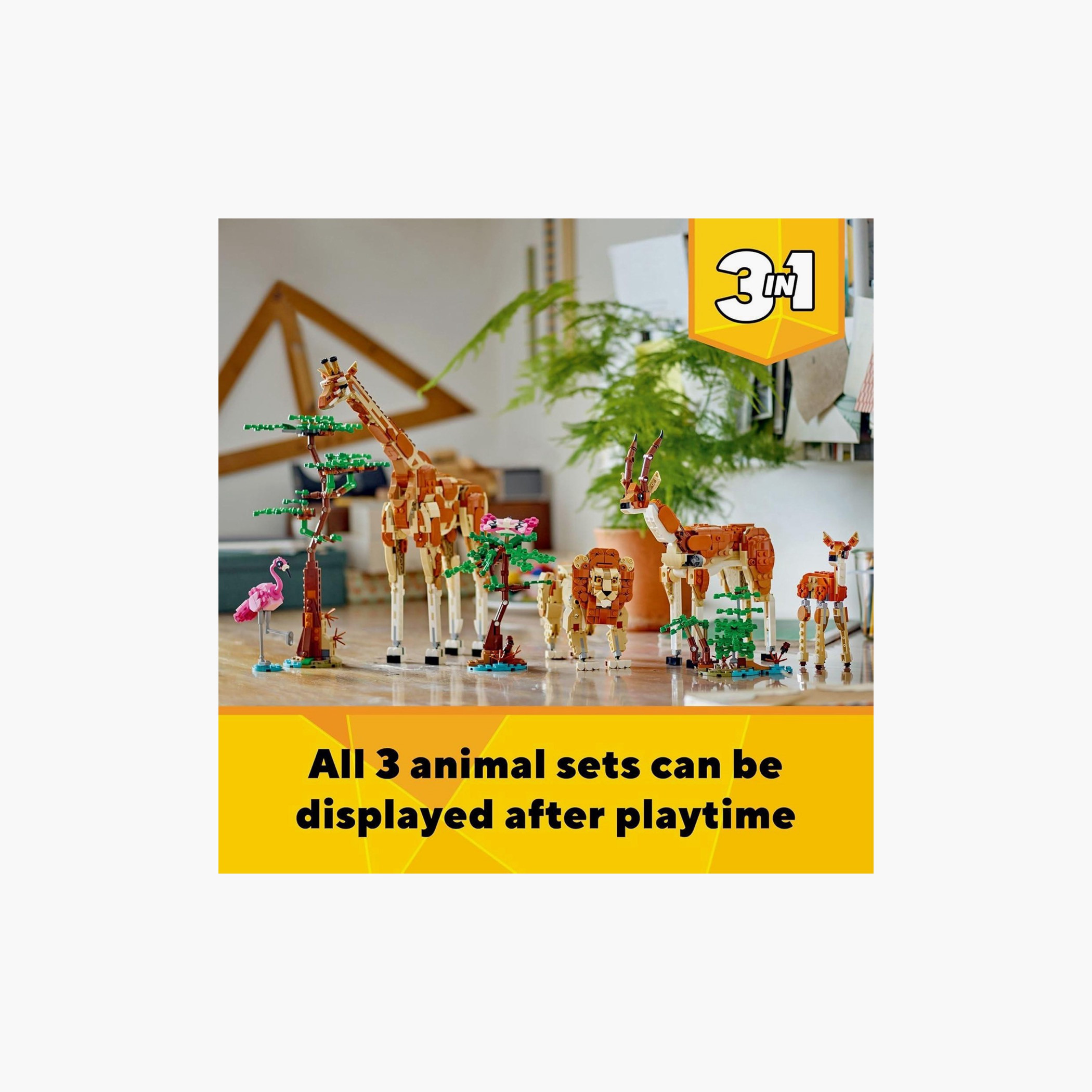 LEGO® Creator Wild Safari Animals 3in1 Set 31150-toys-buildingblocks-blocks-image-6