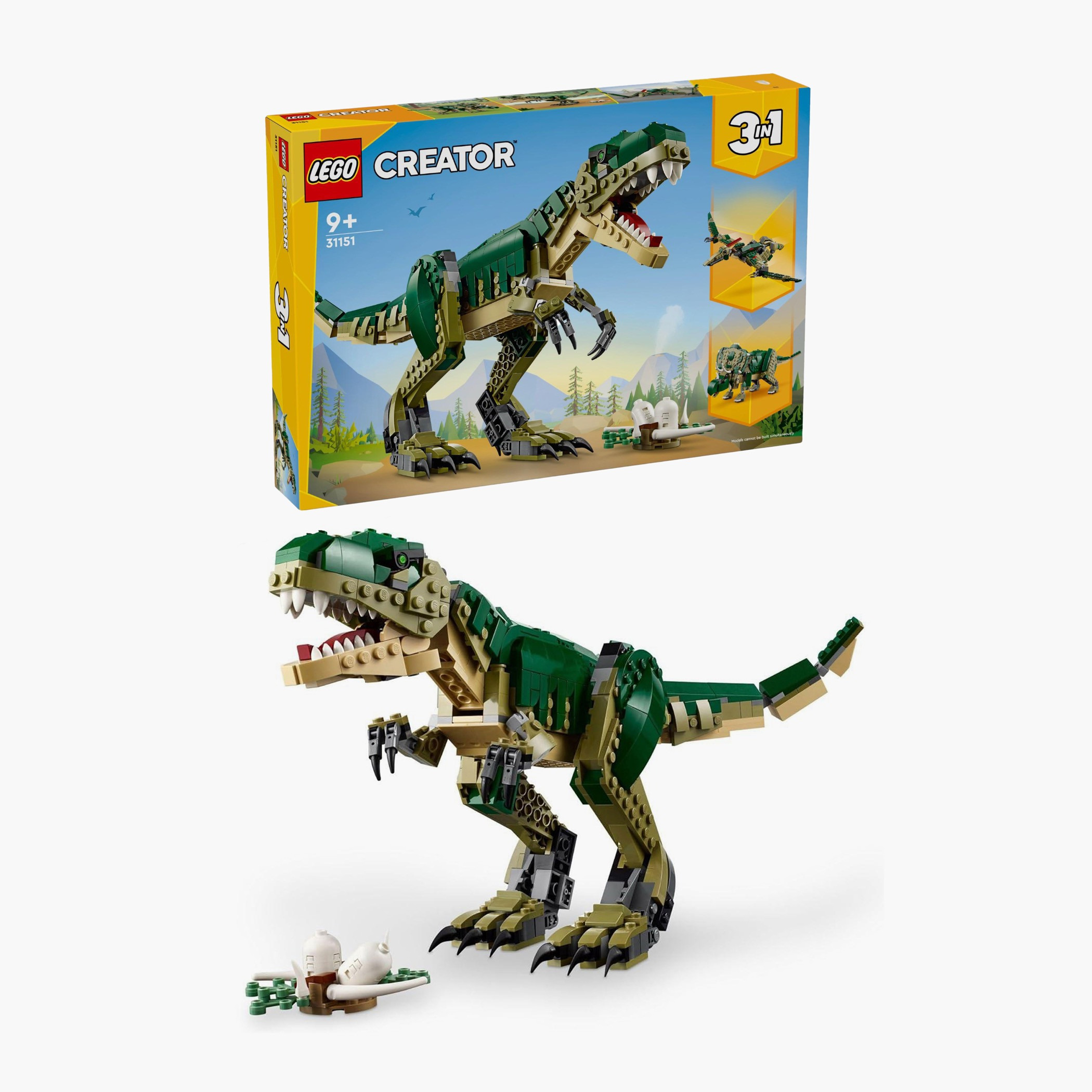 LEGO® Creator 3in1 T. rex, Dinosaur Toy for Kids 31151-toys-buildingblocks-blocks-image-1