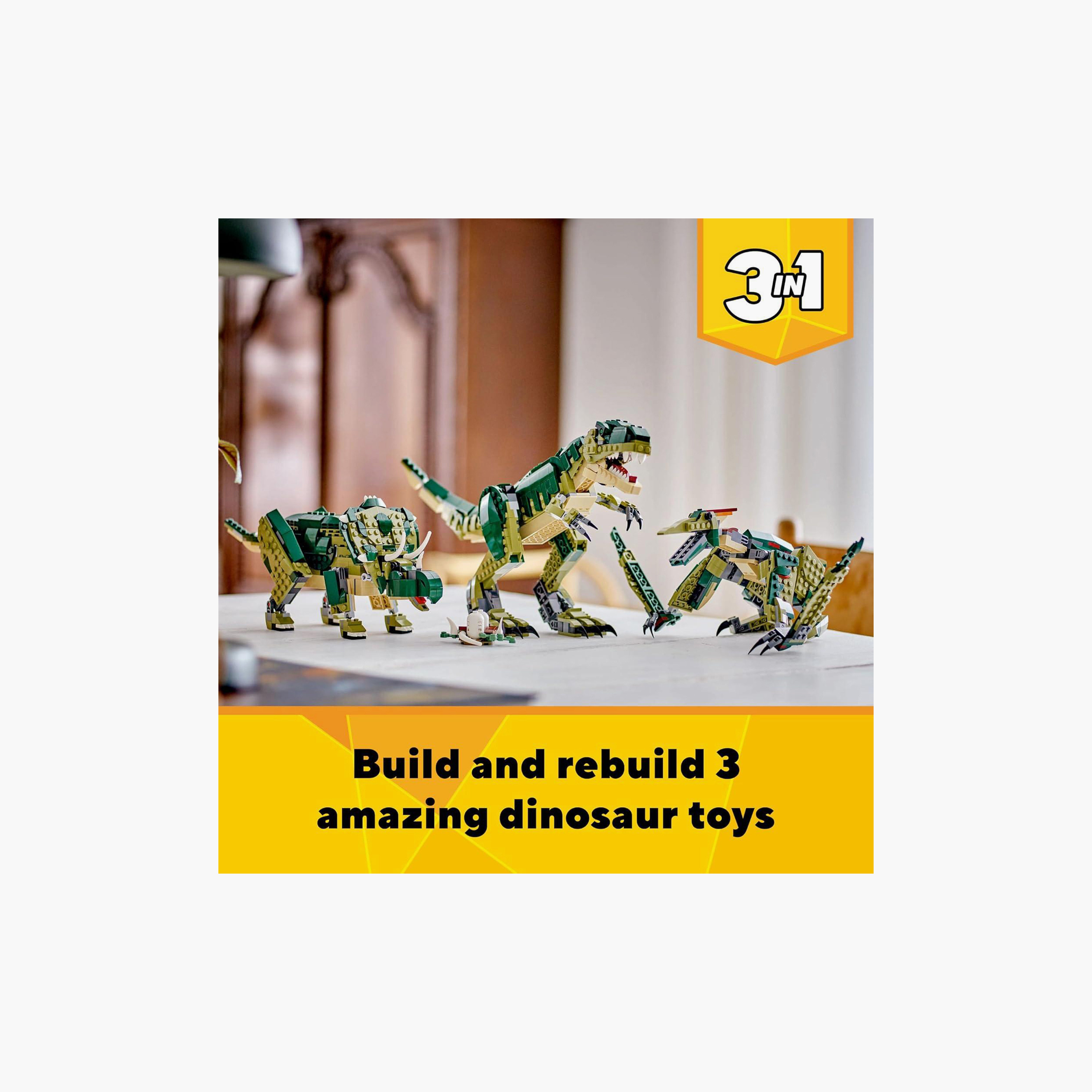 LEGO® Creator 3in1 T. rex, Dinosaur Toy for Kids 31151-toys-buildingblocks-blocks-image-3
