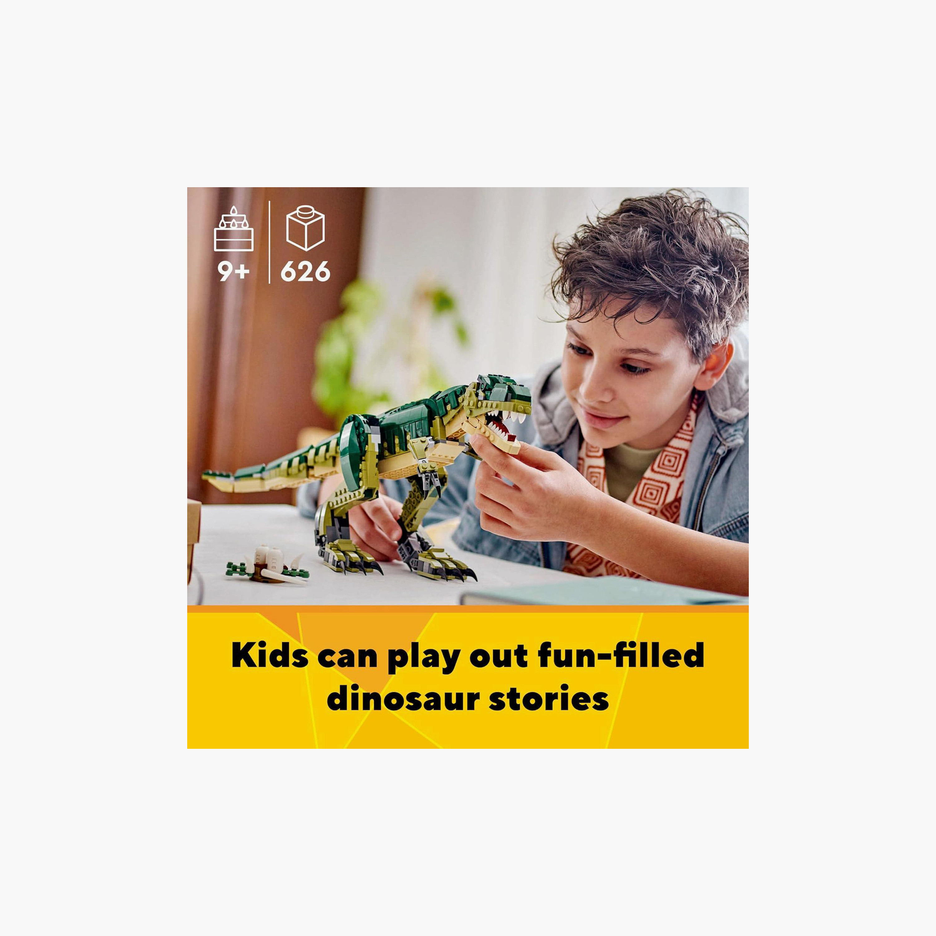LEGO® Creator 3in1 T. rex, Dinosaur Toy for Kids 31151-toys-buildingblocks-blocks-image-4