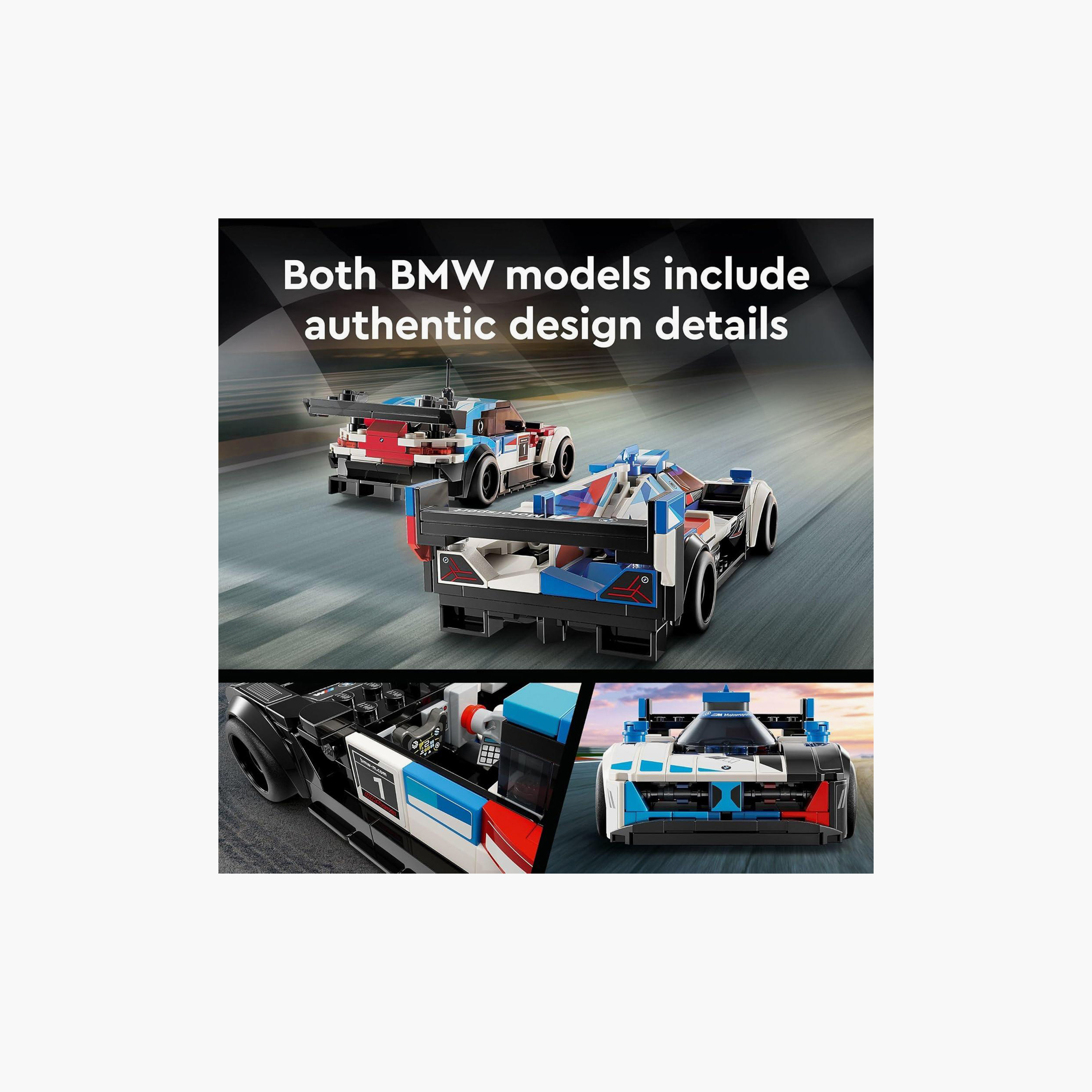 سيارتا السباق BMW M4 GT3 وBMW M Hybrid V8 (76922) من LEGO® Speed Champions-toys-buildingblocks-blocks-image-3