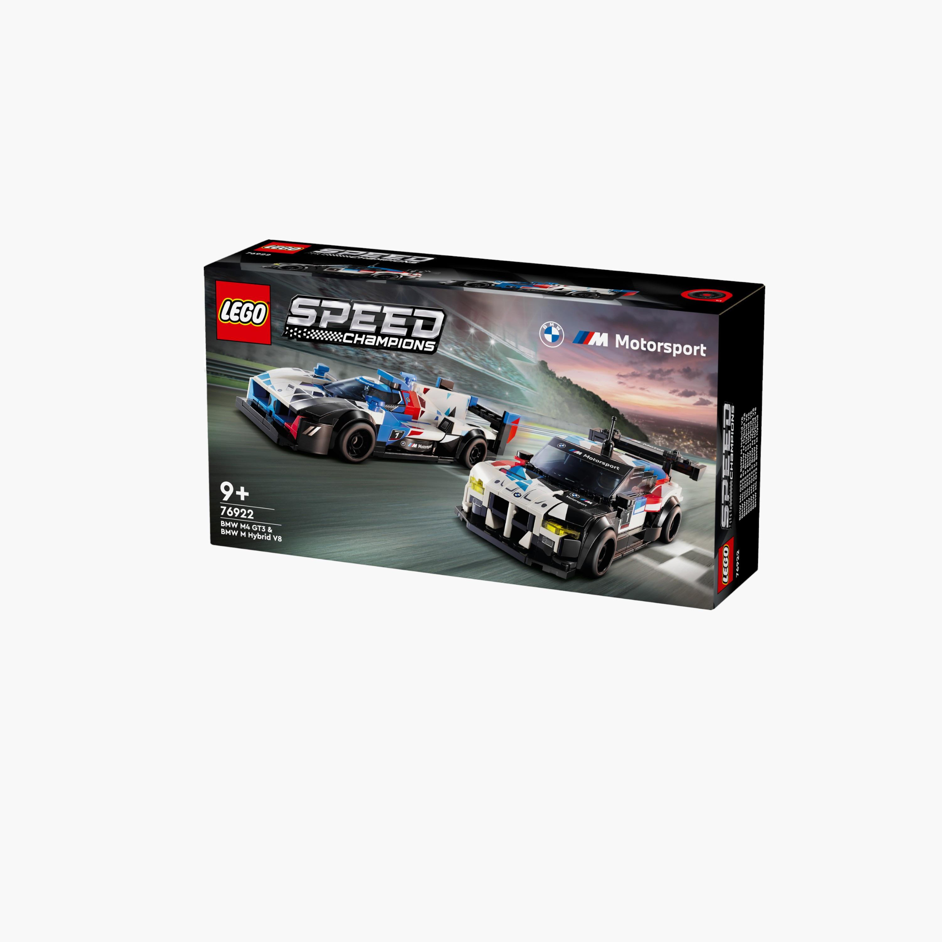سيارتا السباق BMW M4 GT3 وBMW M Hybrid V8 (76922) من LEGO® Speed Champions-toys-buildingblocks-blocks-image-6