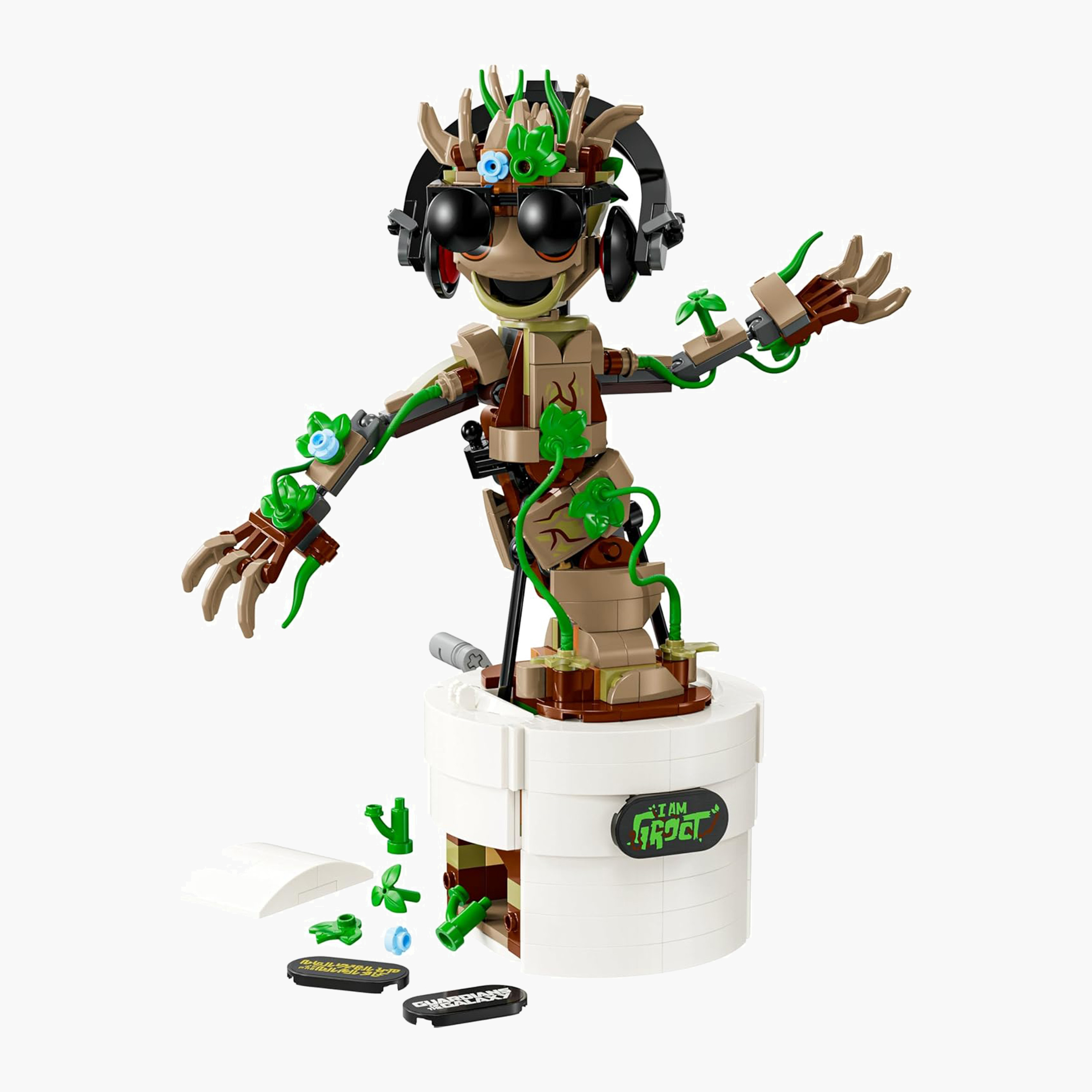 LEGO® Marvel Dancing Groot Buildable Animated Toy 76297-toys-buildingblocks-blocks-image-3
