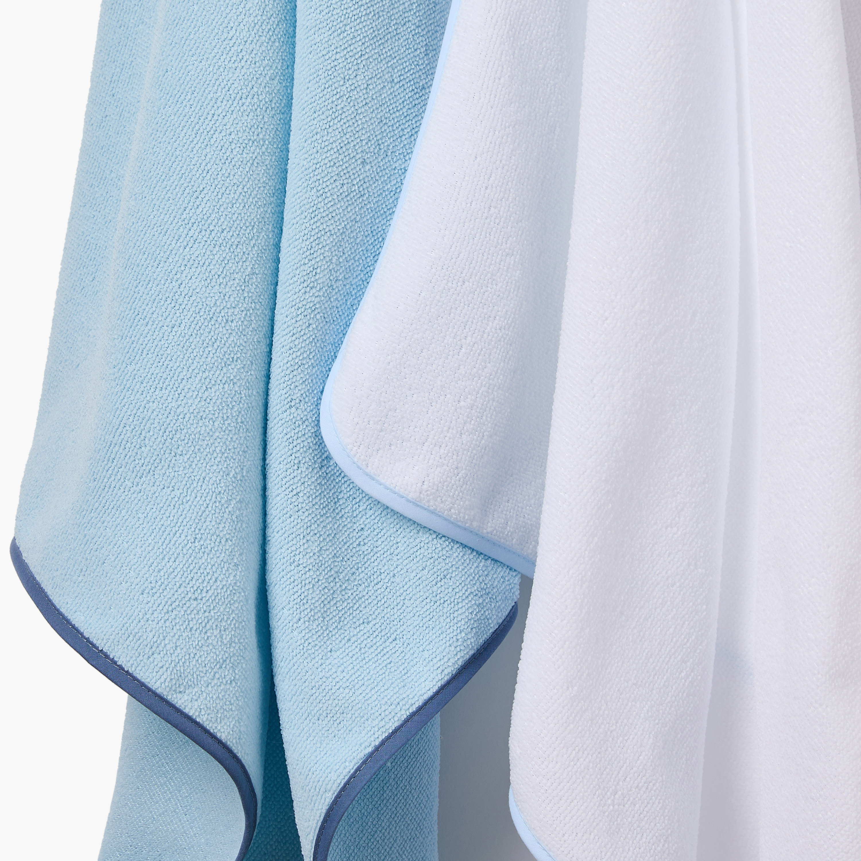طقم مناشف بقبعة ومنشفة وجه بطبعات 3 قطع من جونيورز-baby-bathandcare-towels-image-11