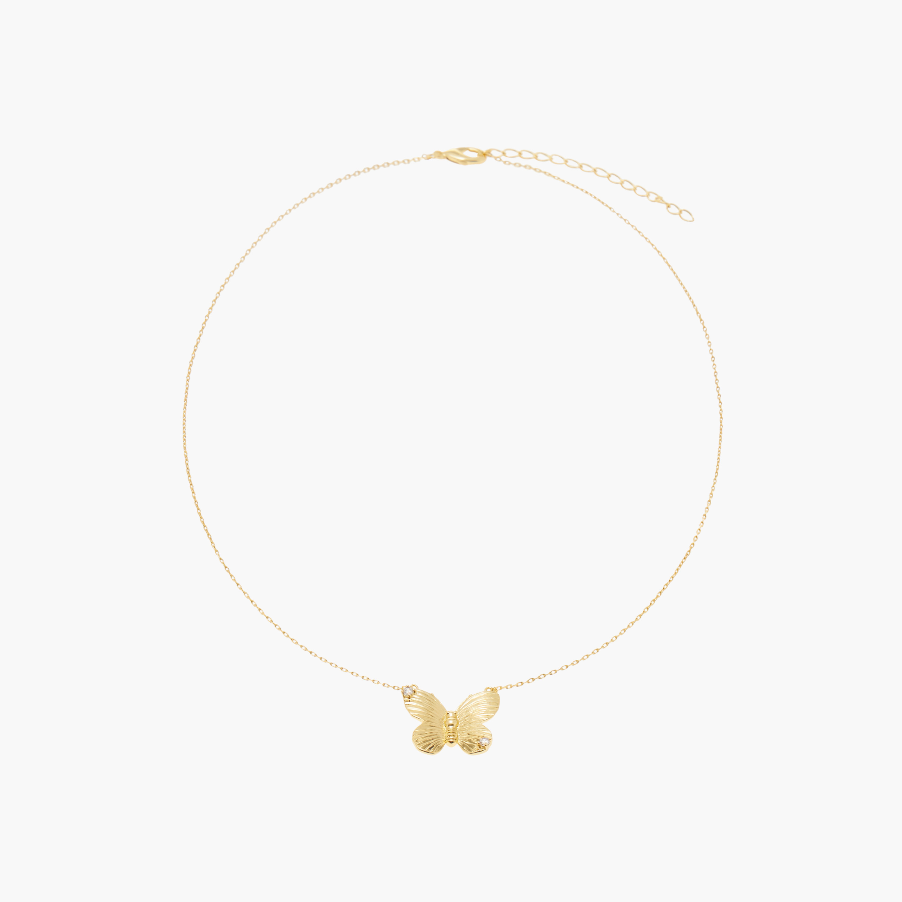 طقم حلق وعقد بدلاية فراشة من تشارمز-girls-accessories-jewellery-image-2