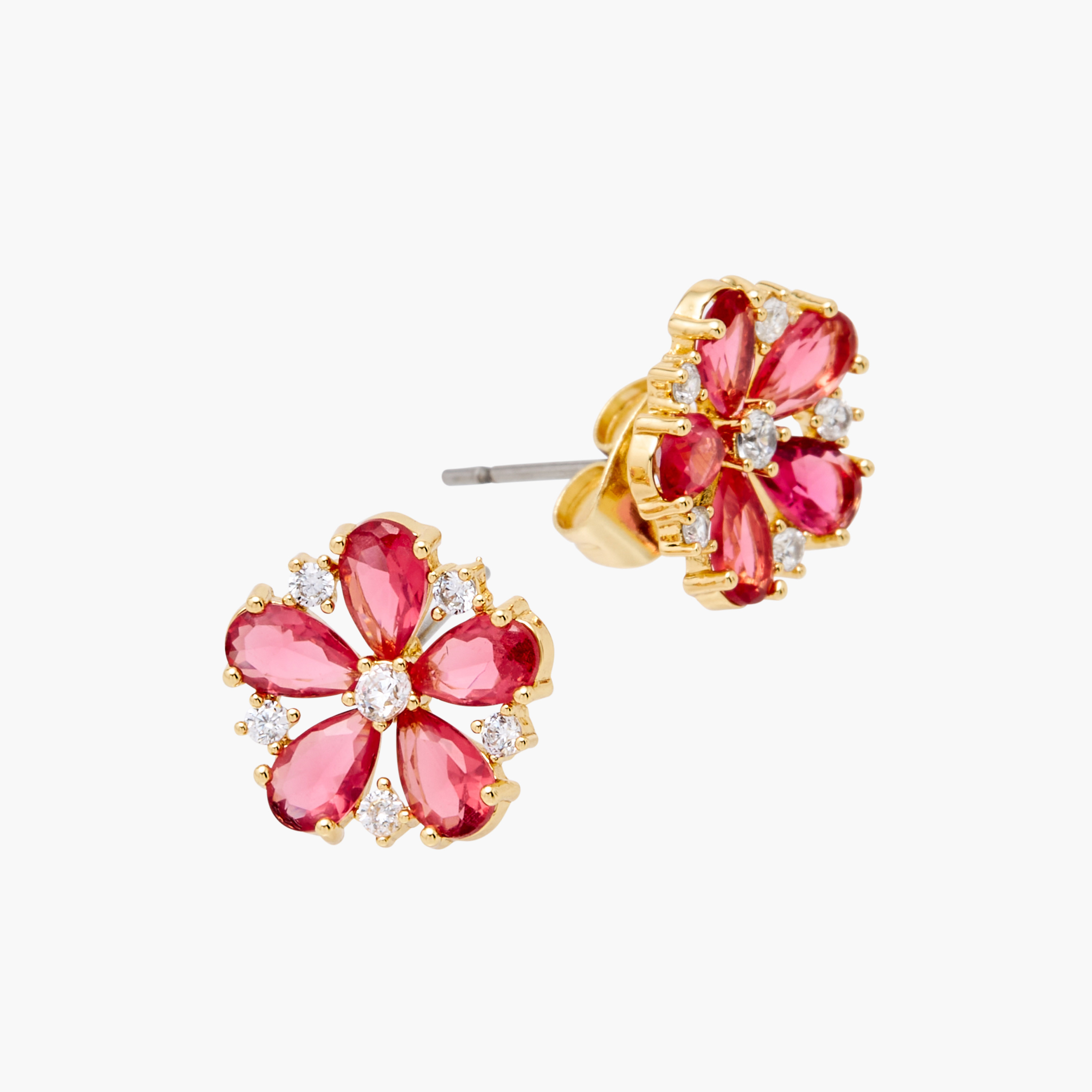 Charmz Flower Embellished Pendant Necklace and Earrings Set-girls-accessories-jewellery-image-6