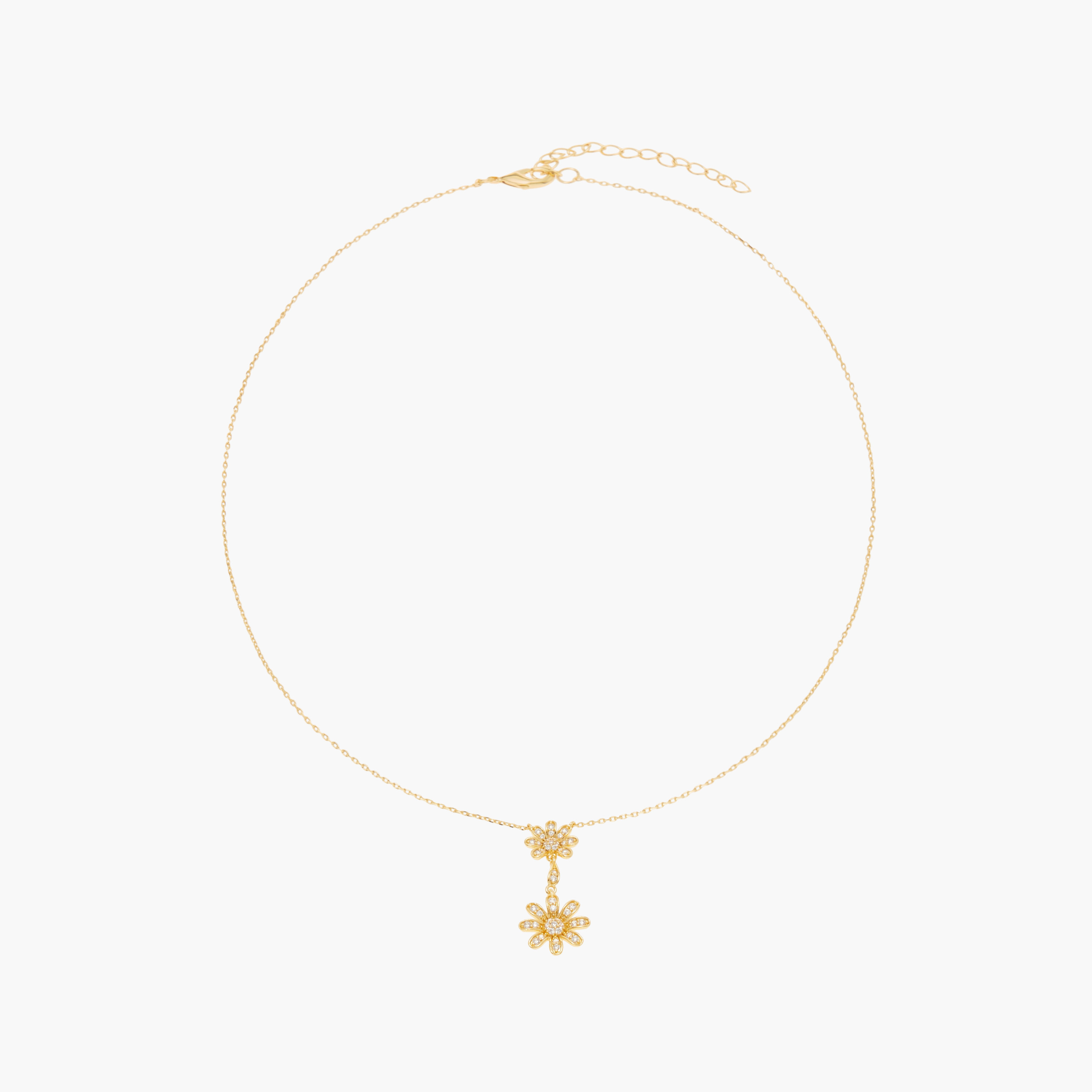 طقم حلق وسوار وعقد بدلاية بتزيينات زهور من تشارمز-girls-accessories-jewellery-image-2