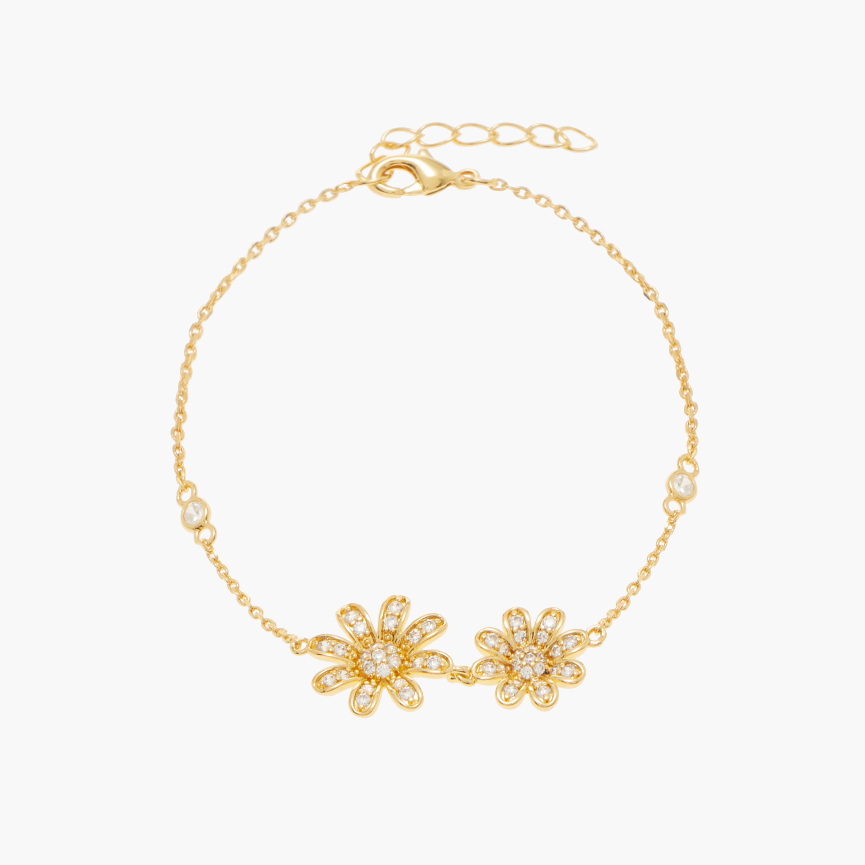 طقم حلق وسوار وعقد بدلاية بتزيينات زهور من تشارمز-girls-accessories-jewellery-image-3