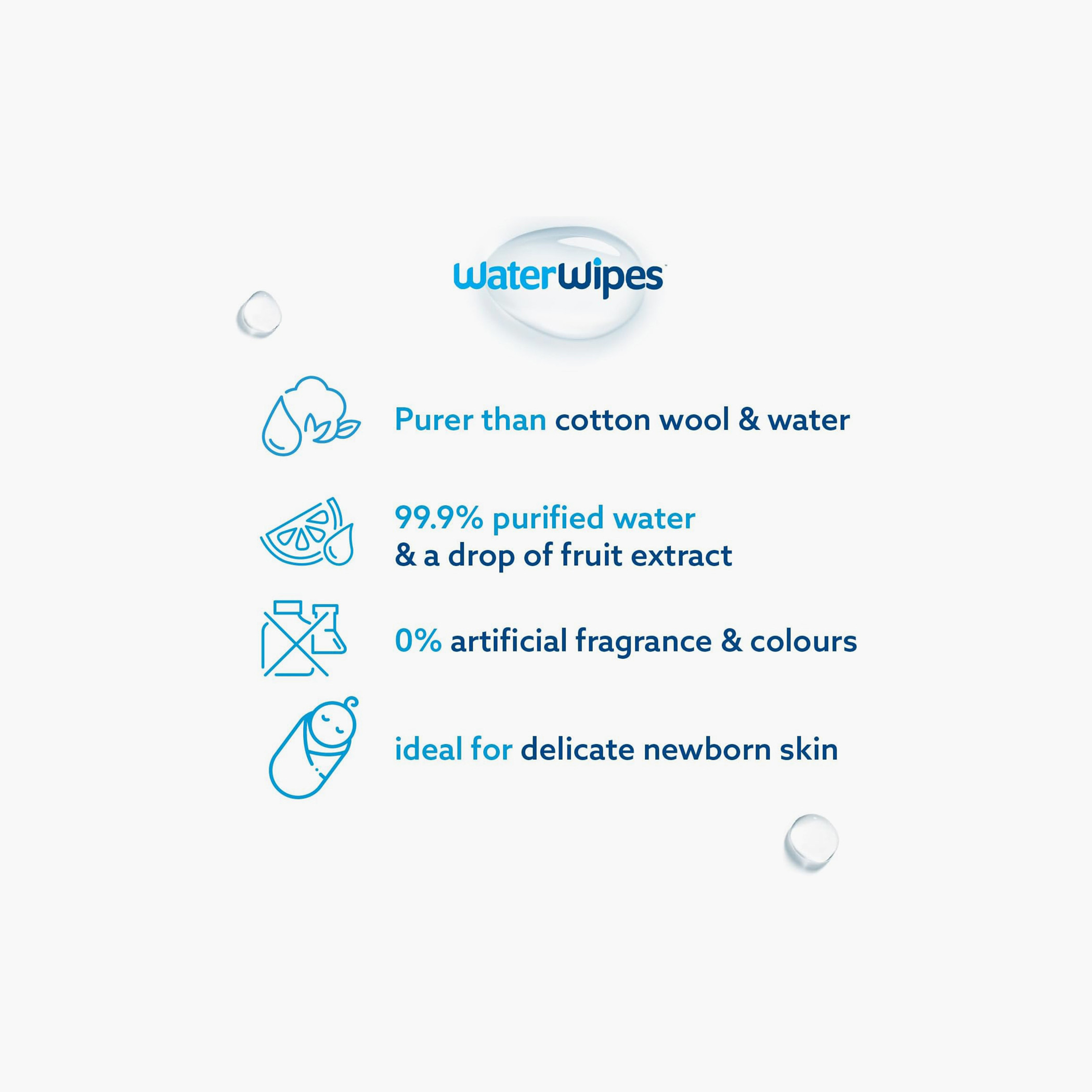 WaterWipes XL Bathing Wipes - 16 Sheets-baby-diapering-babywipes-image-3