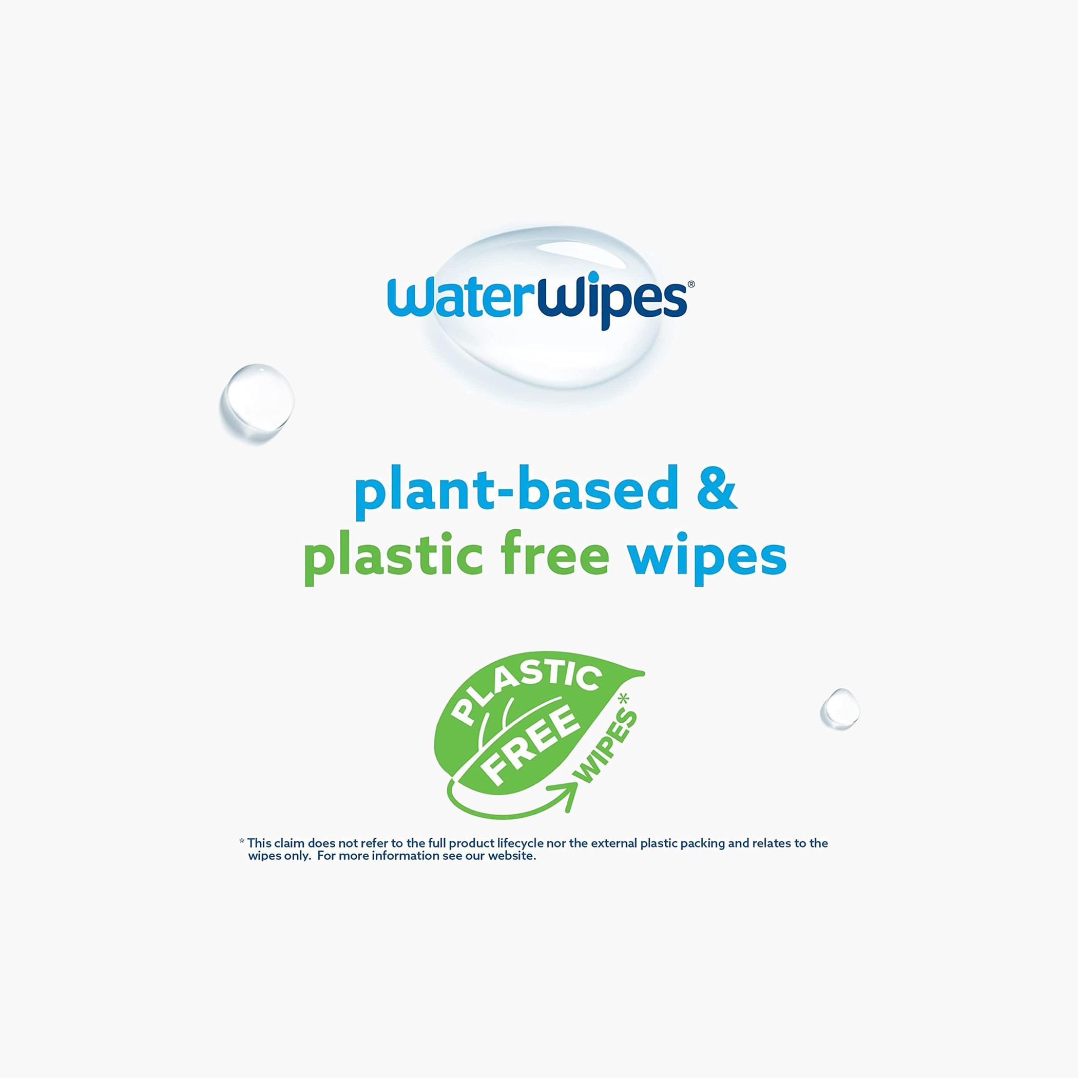 WaterWipes Soapberry Extract Wipes - Pack of 12, 60 Sheets-baby-diapering-babywipes-image-2