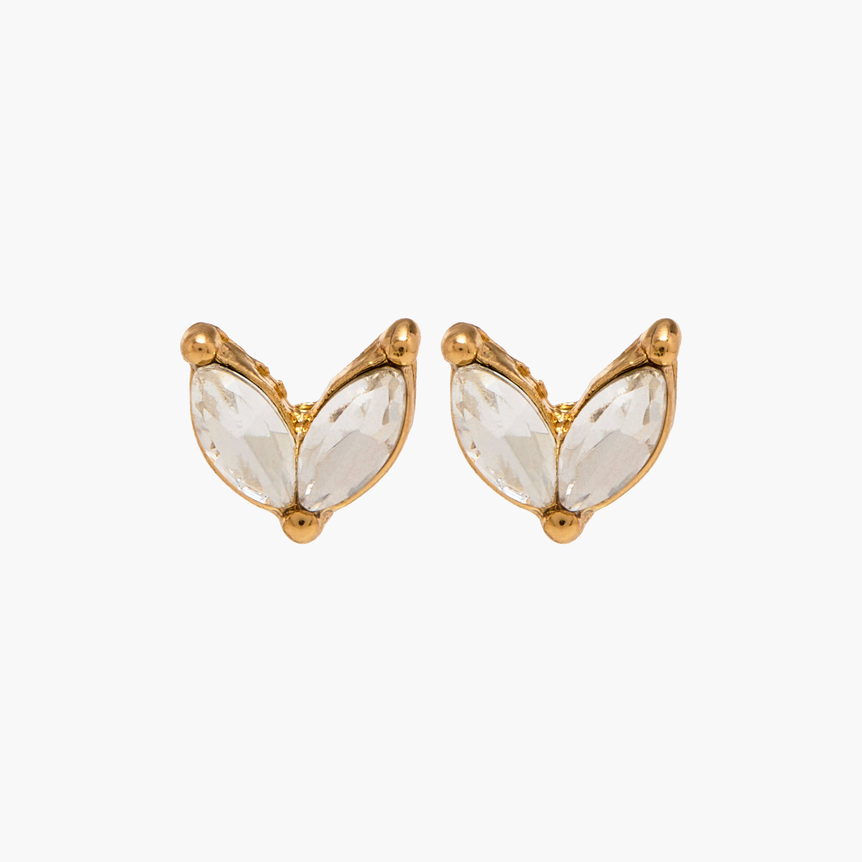 حلق مزين بتصميم قلب ومكبس إغلاق خلفي من تشارمز-girls-accessories-jewellery-image-3