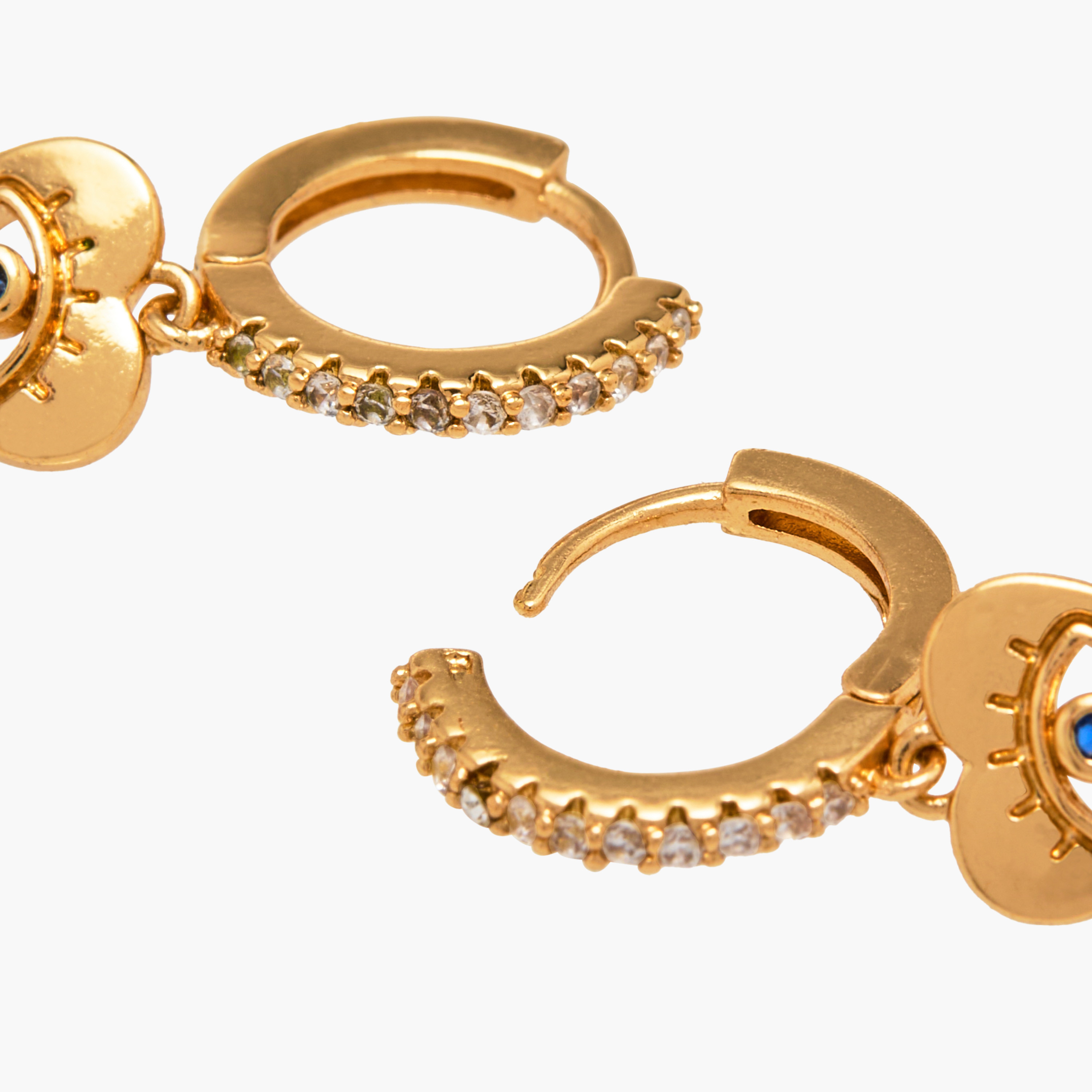 Charmz Evil Eye Embellished Hoop Earrings-girls-accessories-jewellery-image-4
