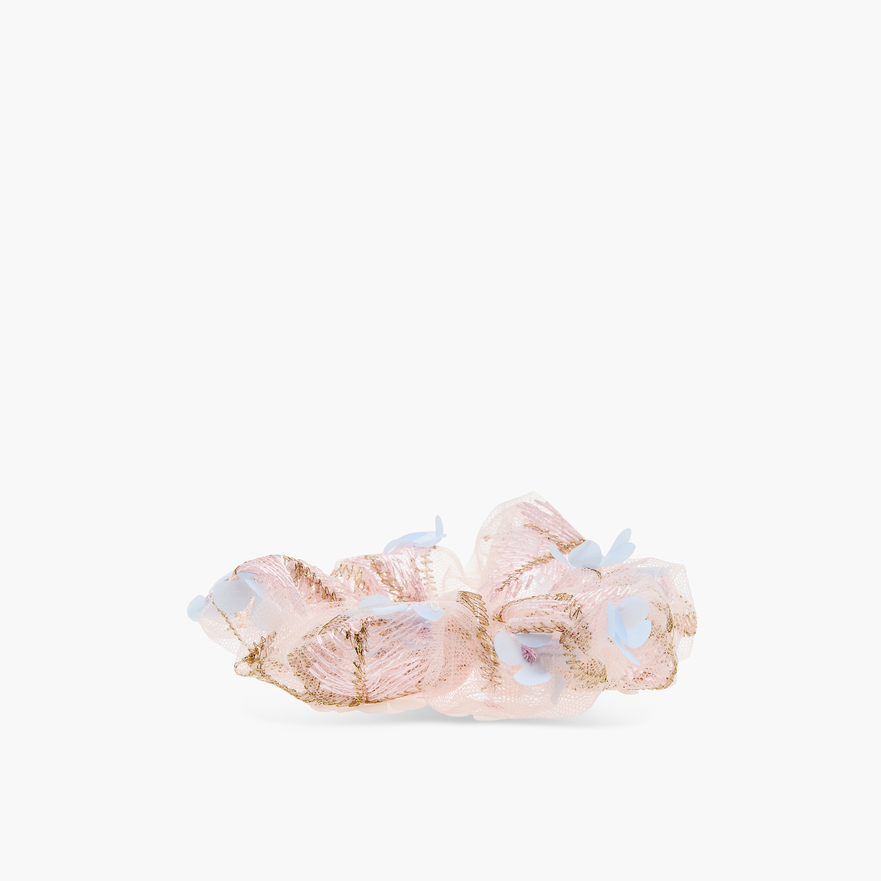 ربطة سكرانشي بتزيينات أزهار من تشارمز-girls-accessories-hairaccessories-image-2