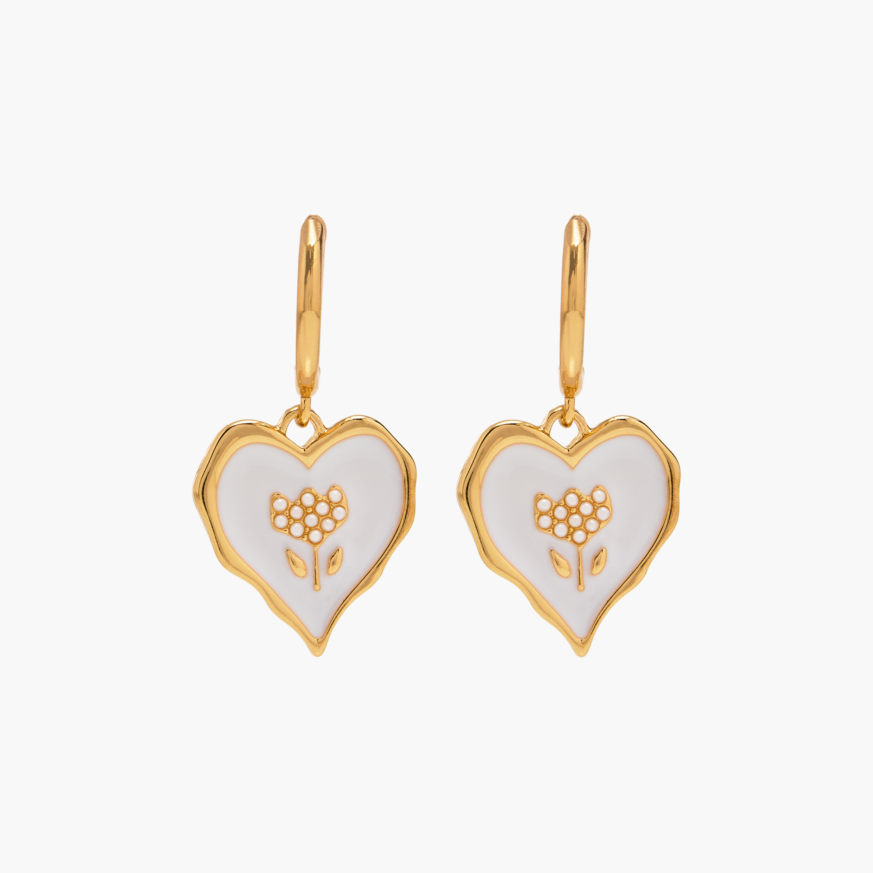 Charmz Heart Shaped Embellished Earrings-girls-accessories-jewellery-image-2
