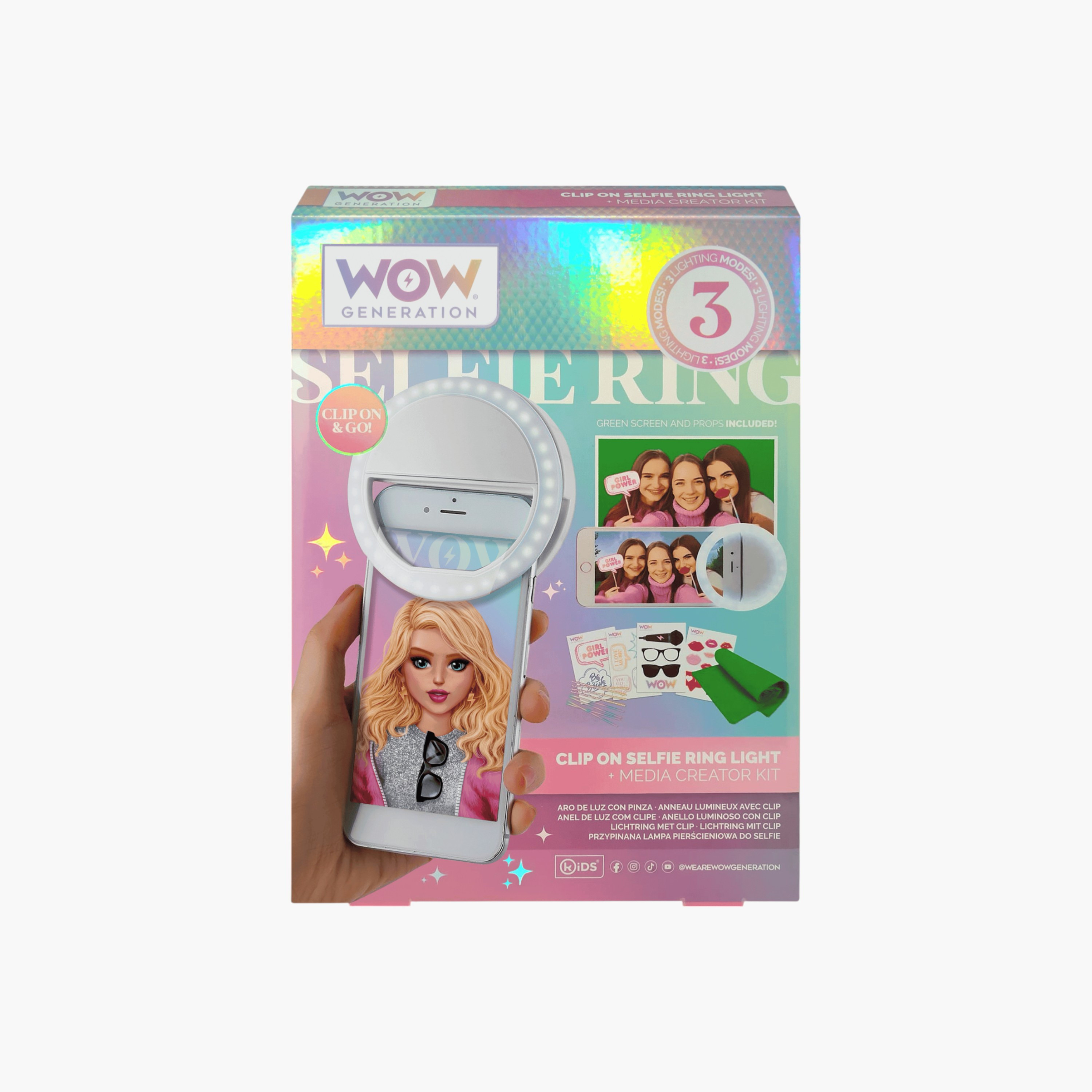 WOW Generation Selfie Light and Accessories Set-school-artsandcrafts-image-2