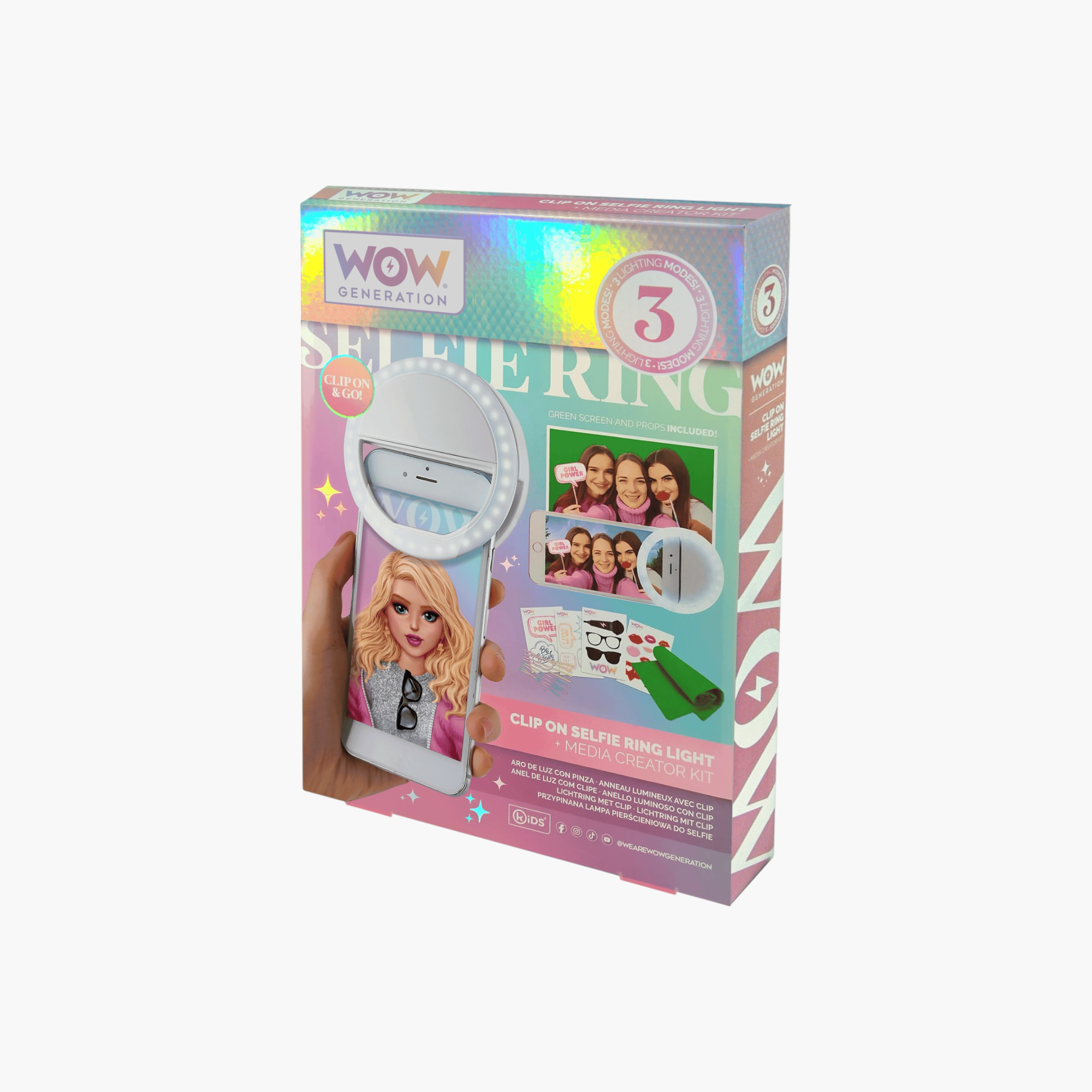 WOW Generation Selfie Light and Accessories Set-school-artsandcrafts-image-3