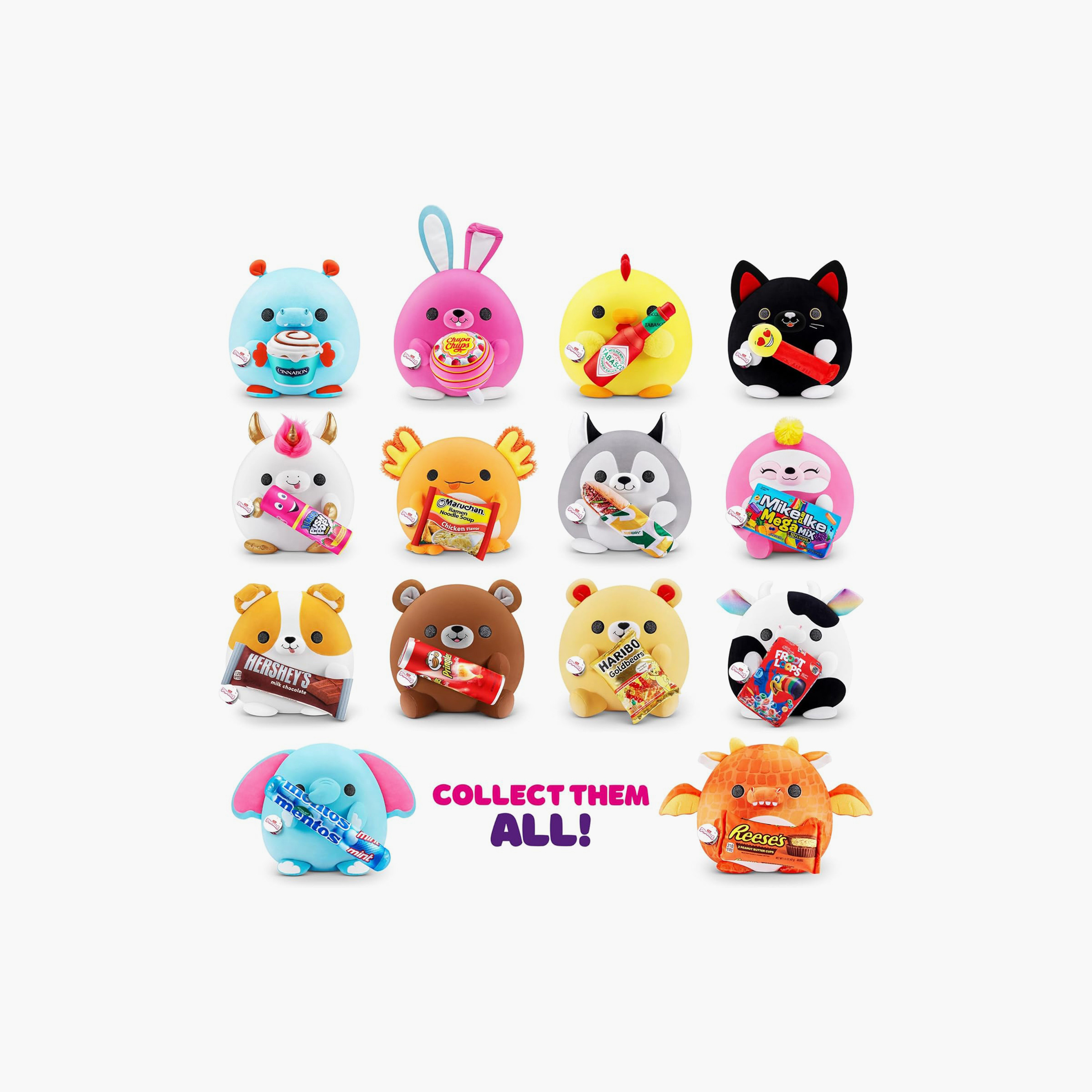 Zuru Snackles Series 1 Plush Toy - Bunny & Chupa Chups-toys-plushsofttoys-animals-image-4