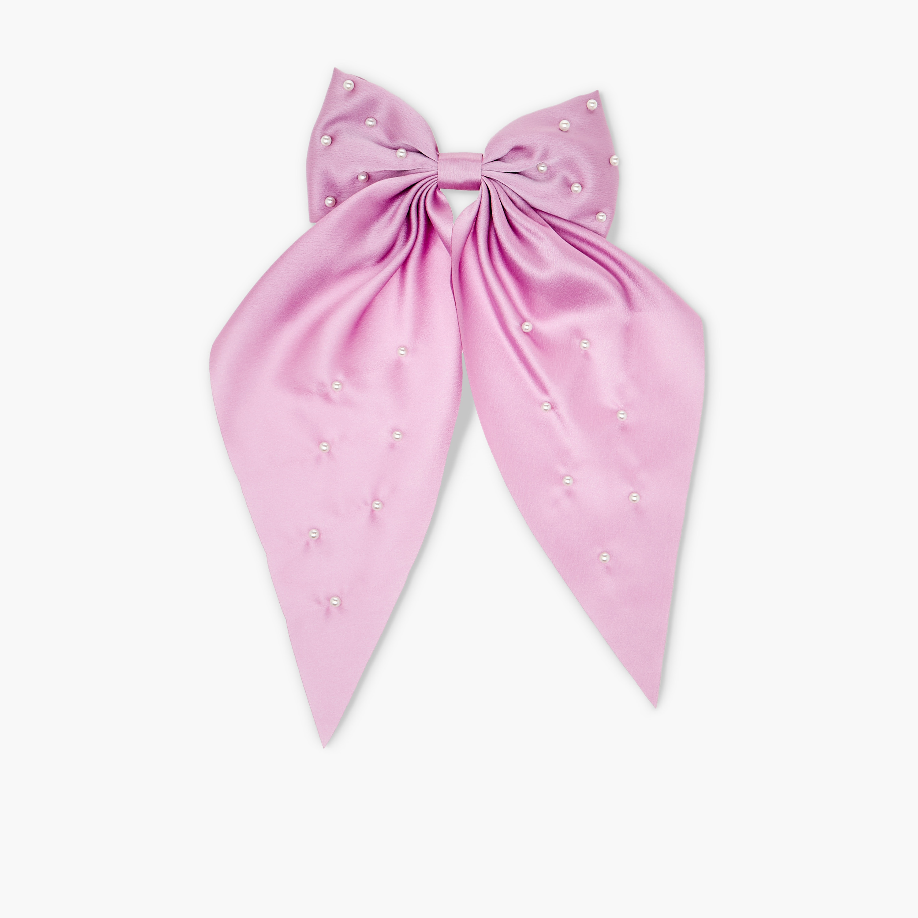 Pearl Embellished Bow Hair Clip-women-hairaccessories-clips-image-1