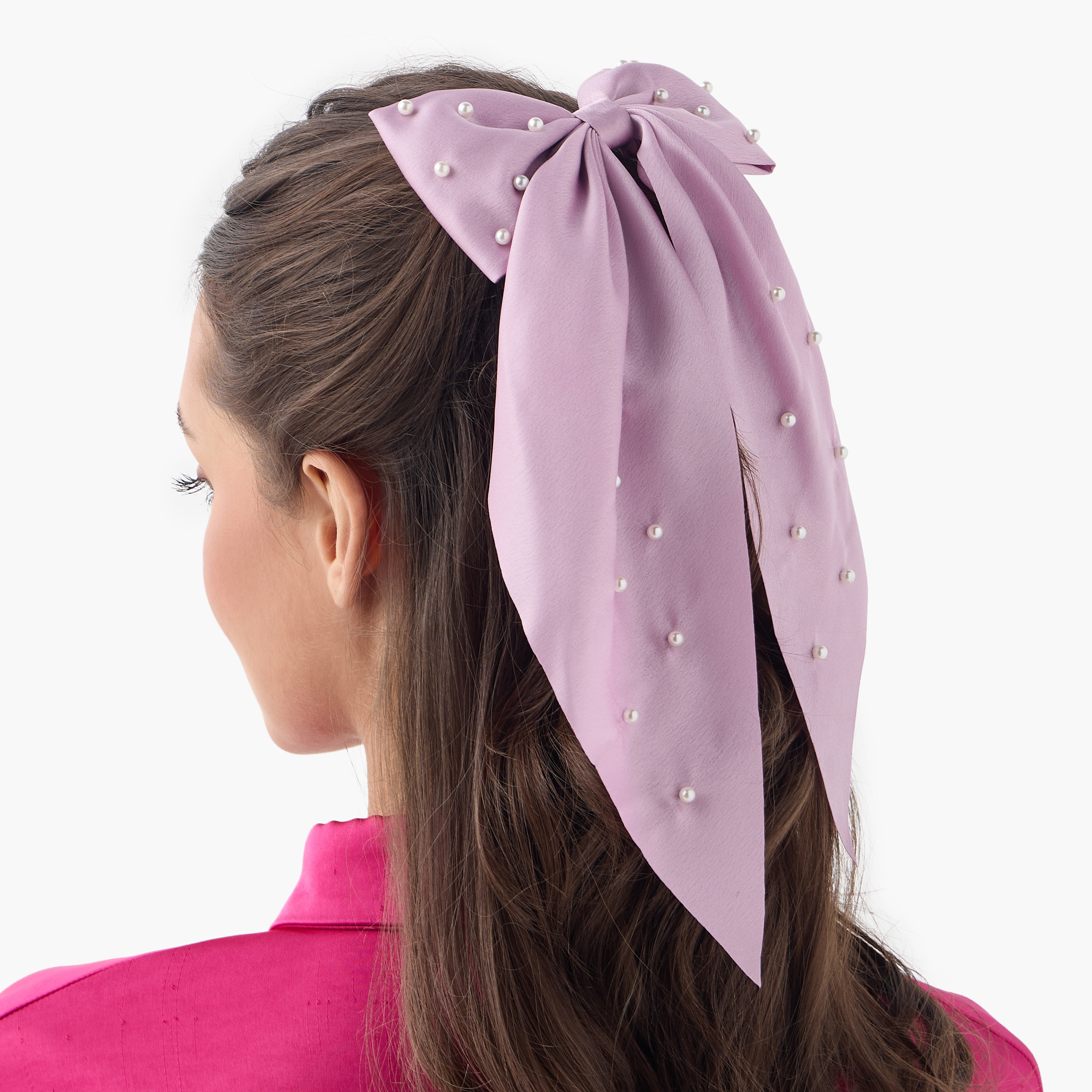 Pearl Embellished Bow Hair Clip-women-hairaccessories-clips-image-2