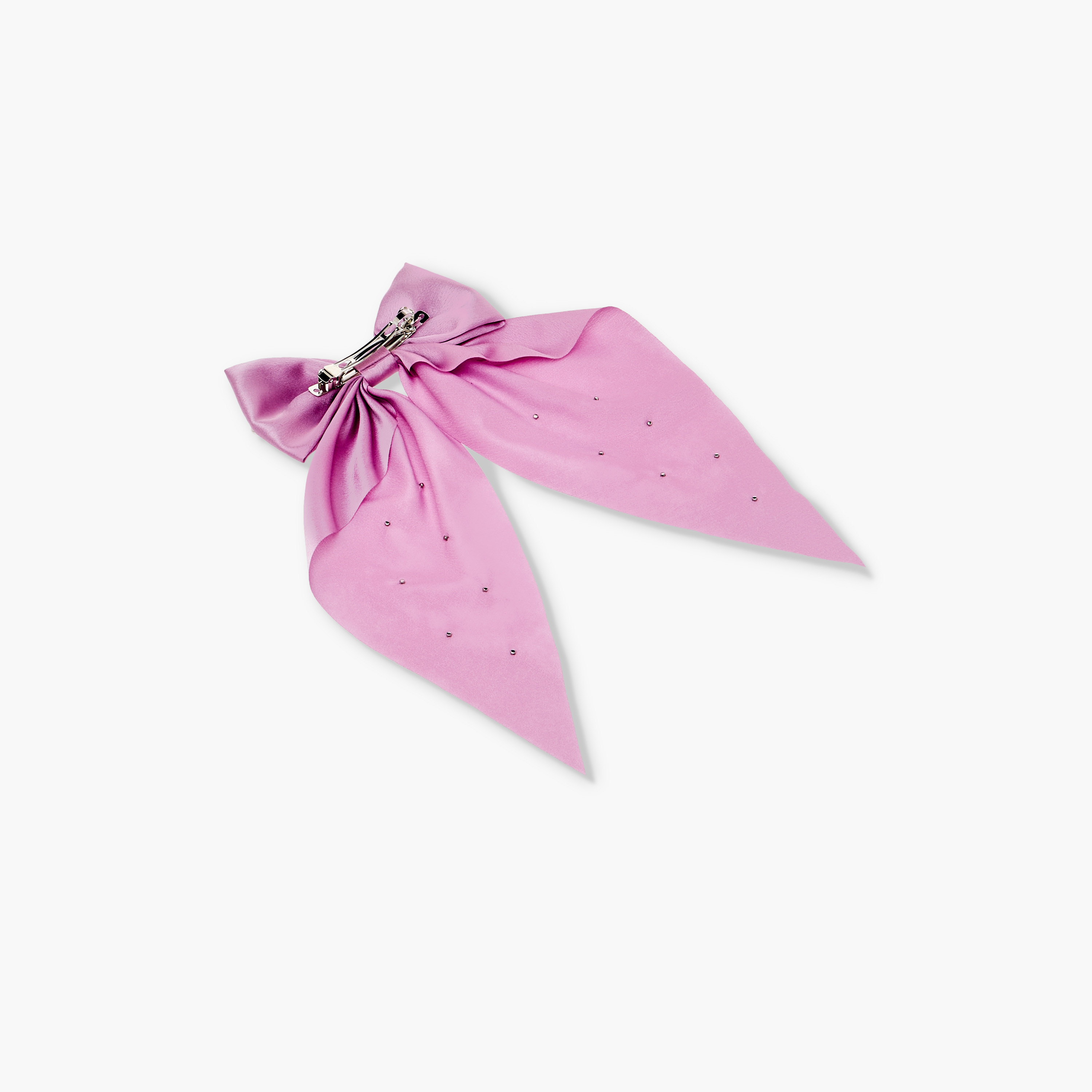 Pearl Embellished Bow Hair Clip-women-hairaccessories-clips-image-4