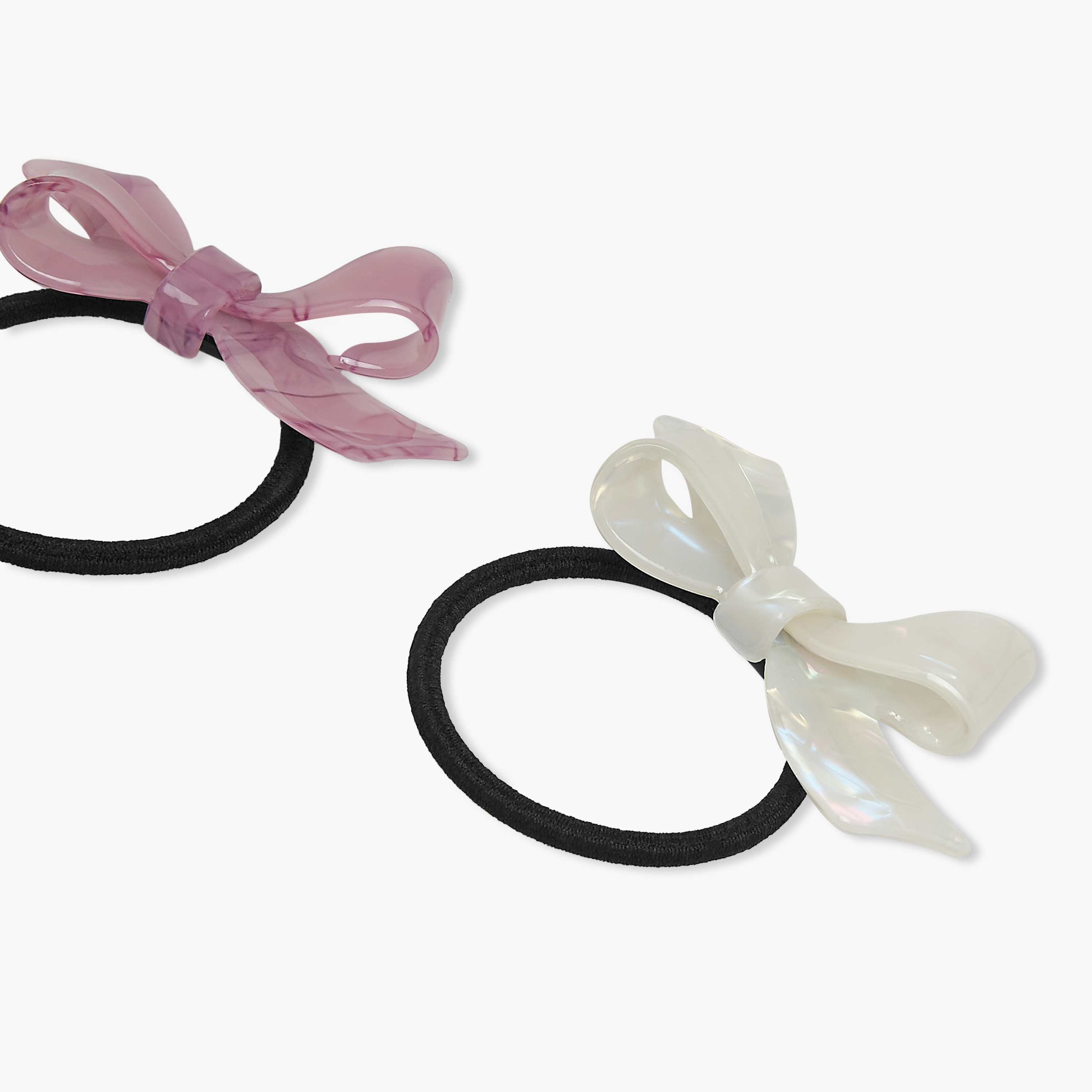 Bow Accent Hair Tie - Set of 2-women-hairaccessories-scrunchies-image-7