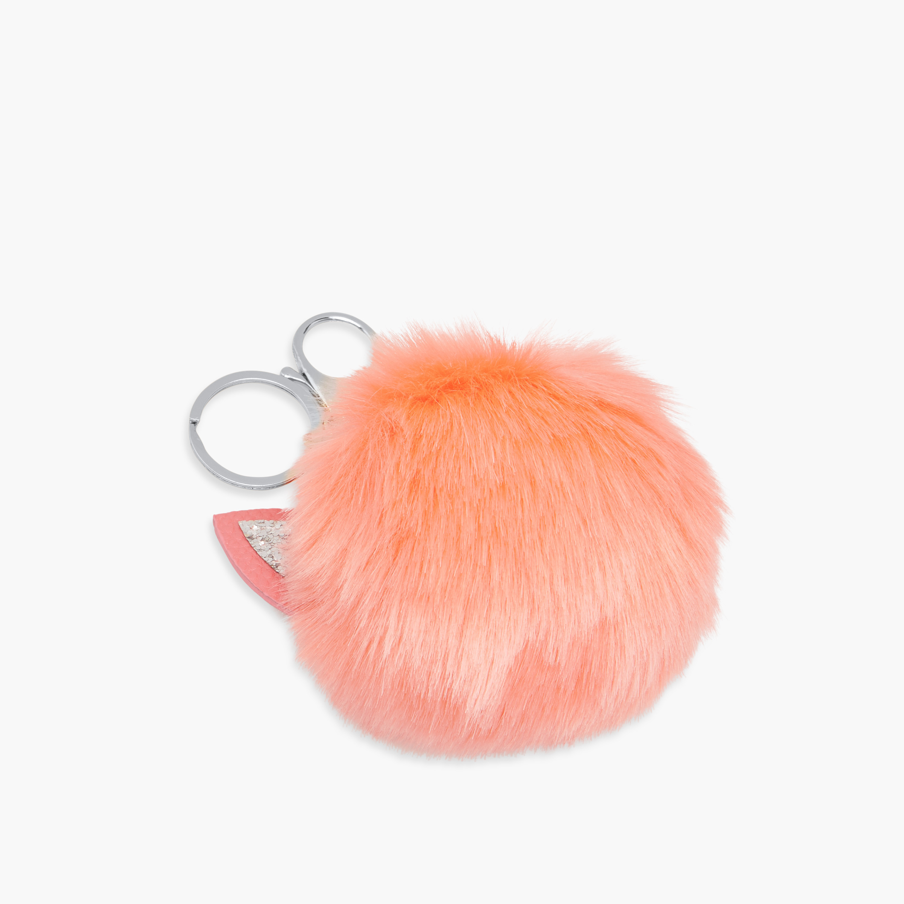 Fluffy Cat Ear Keychain-girls-accessories-keyringsandbagcharms-image-2