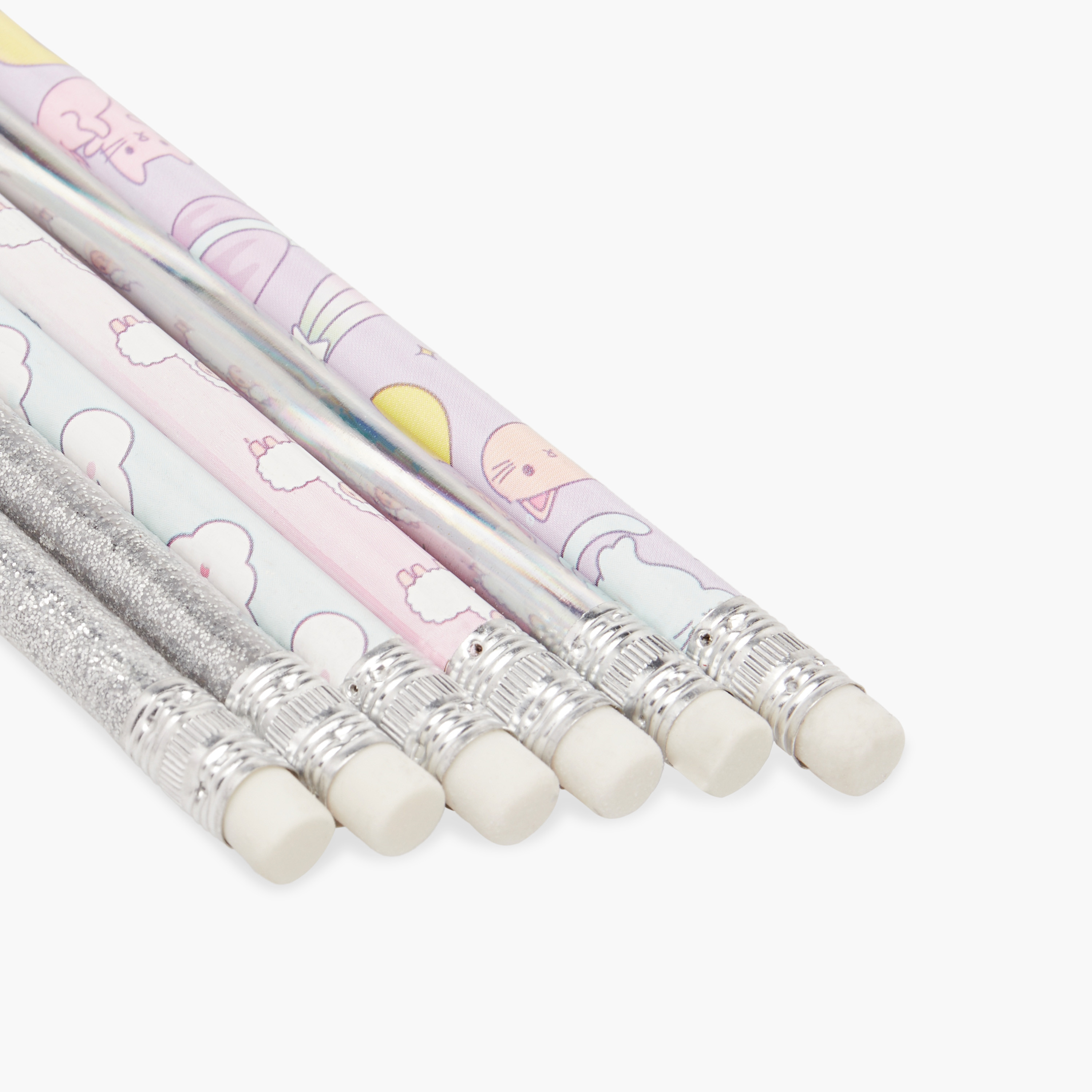 Wooden 6-Piece HB Pencil Set-school-stationery-pensandpencils-image-4