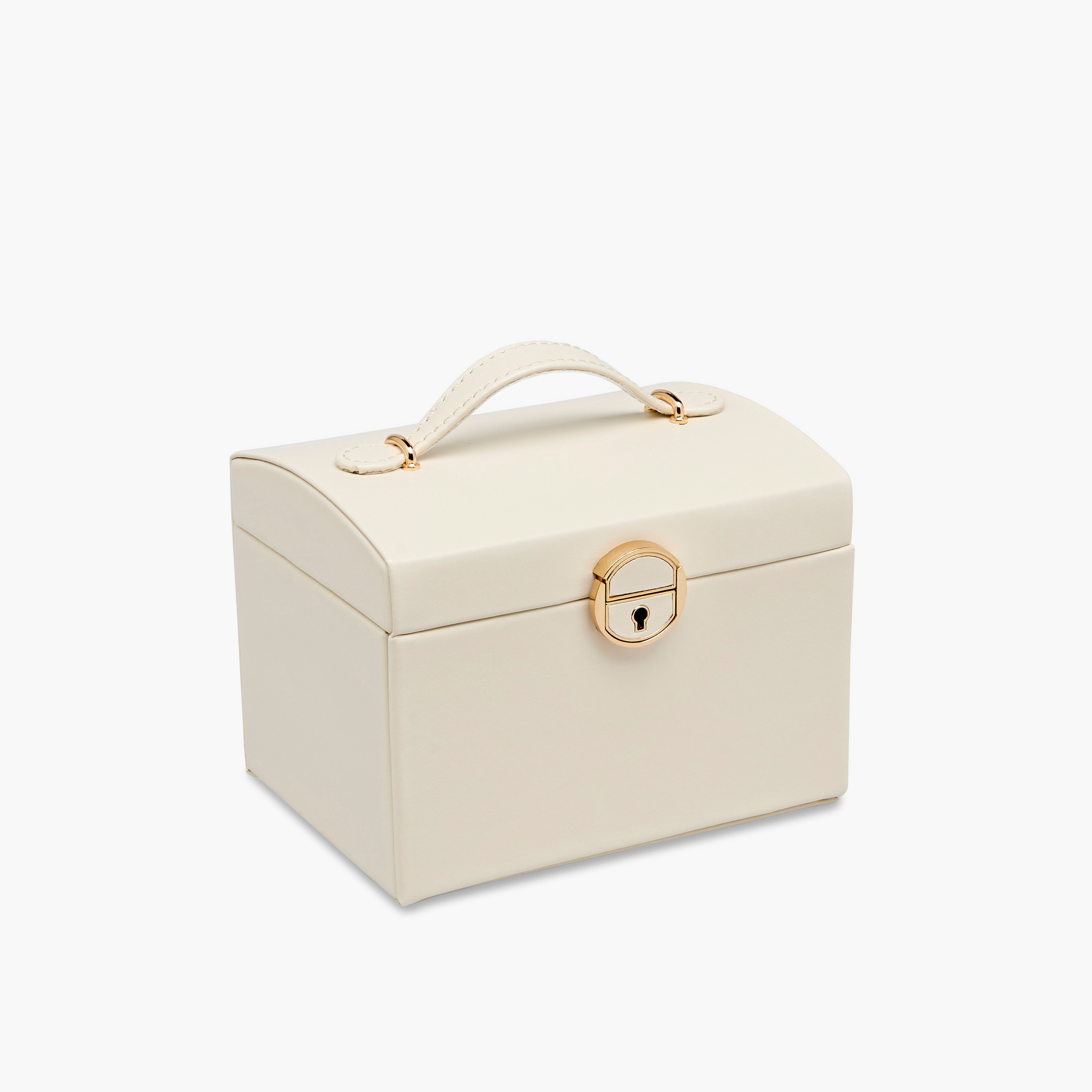 Solid Layered Jewellery Box with Handle - 18x14x13 cms-women-watchesandjewellery-jewellery-storage-image-1