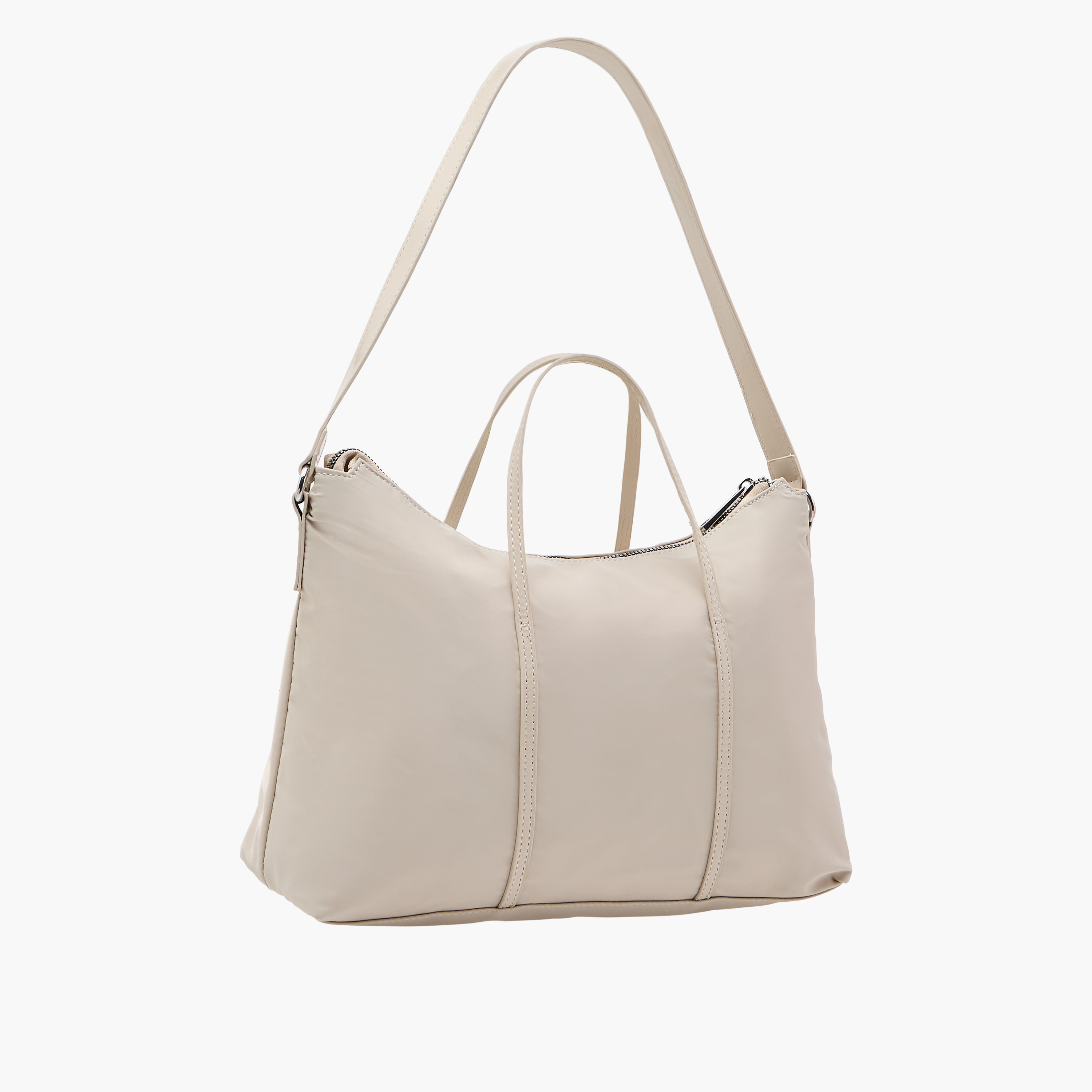 Marina Galanti Solid Tote Bag with Strap Handle and Zip Closure-women-bagsandwallets-handbags-image-20