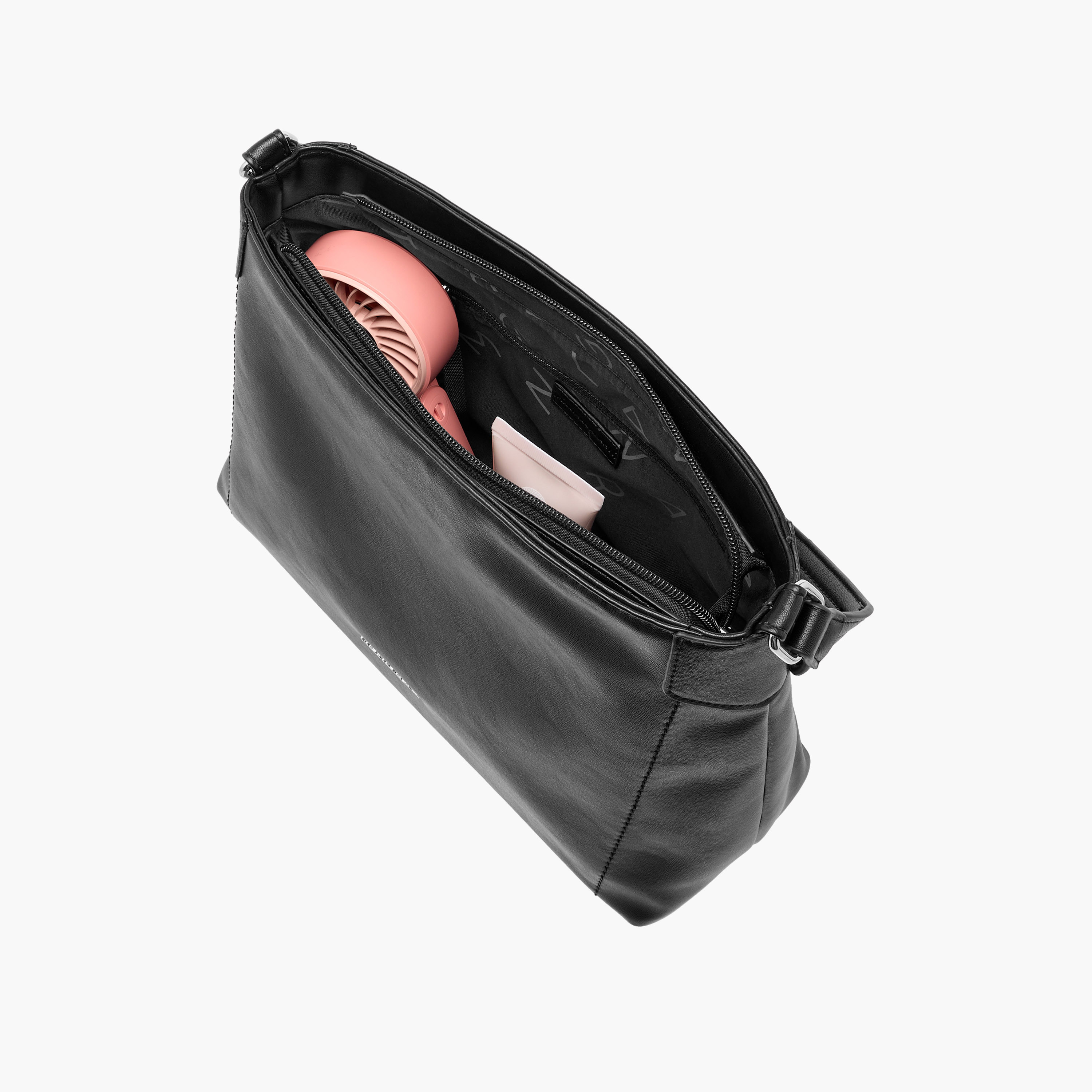 Marina Galanti Solid Shoulder Bag with Detachable Strap and Zip Closure-women-bagsandwallets-handbags-image-4